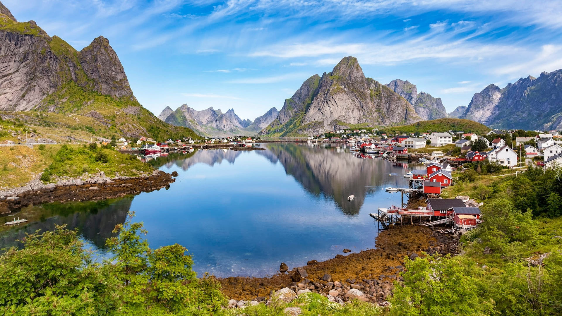 Social Trends Gory lofoty wioska reine norwegia skaly php