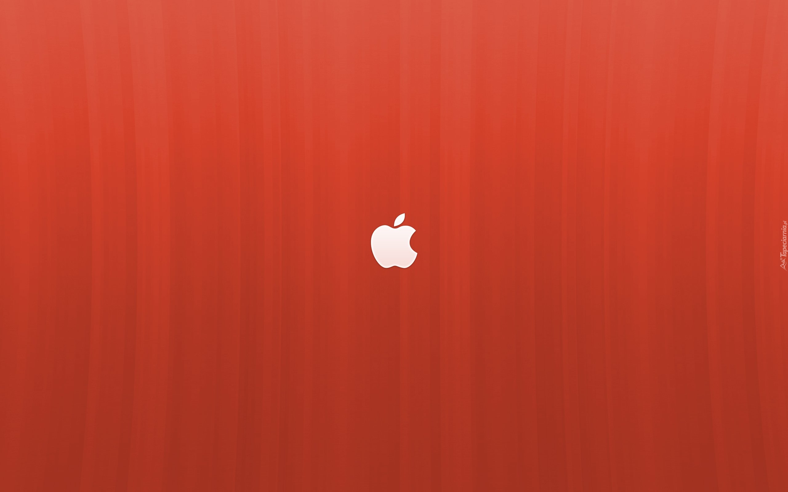 Logo, Apple, Pomarańczowe, Tło