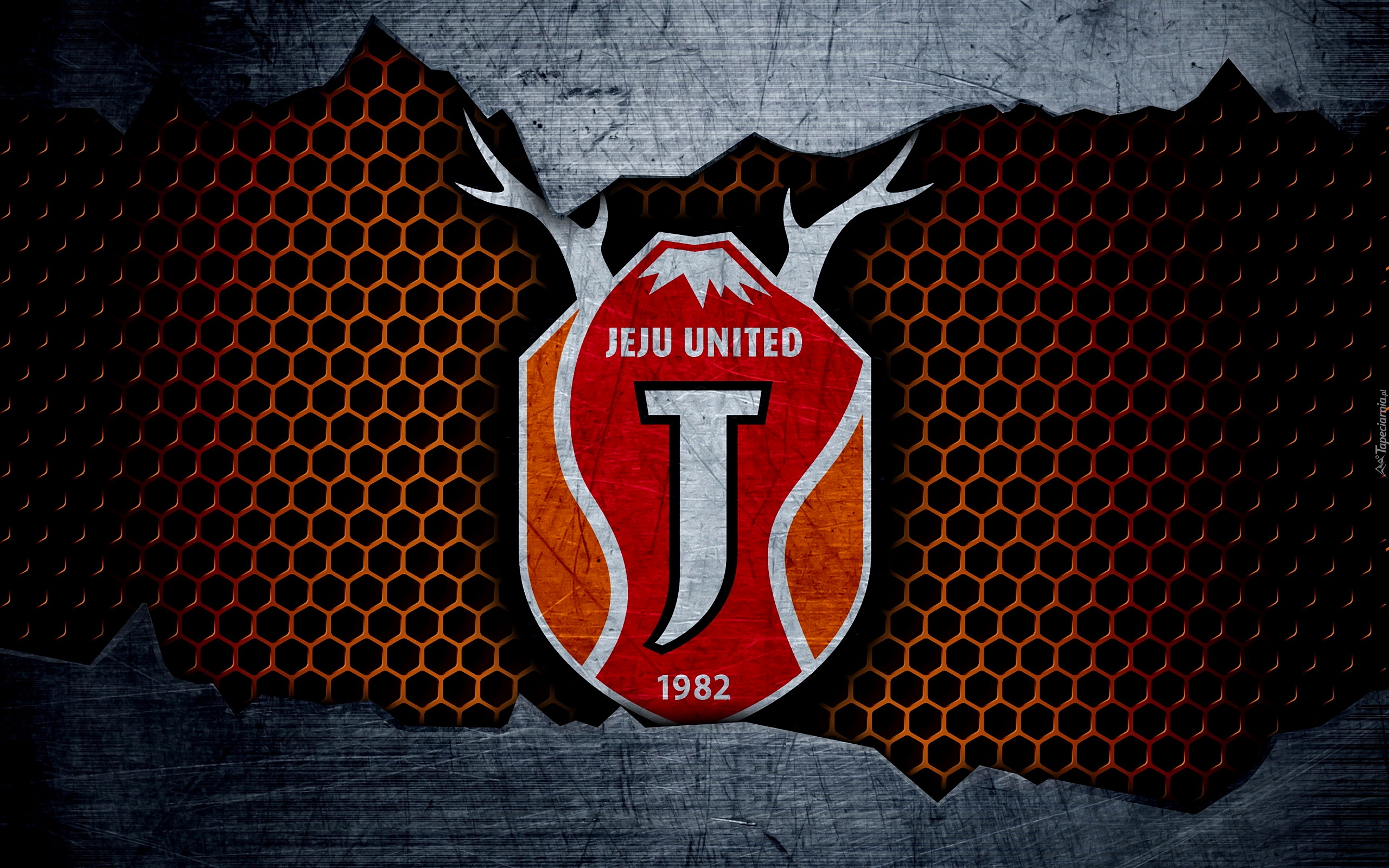 Logo, Klub piłkarski, Korea Południowa, Jeju United FC, Piłka nożna