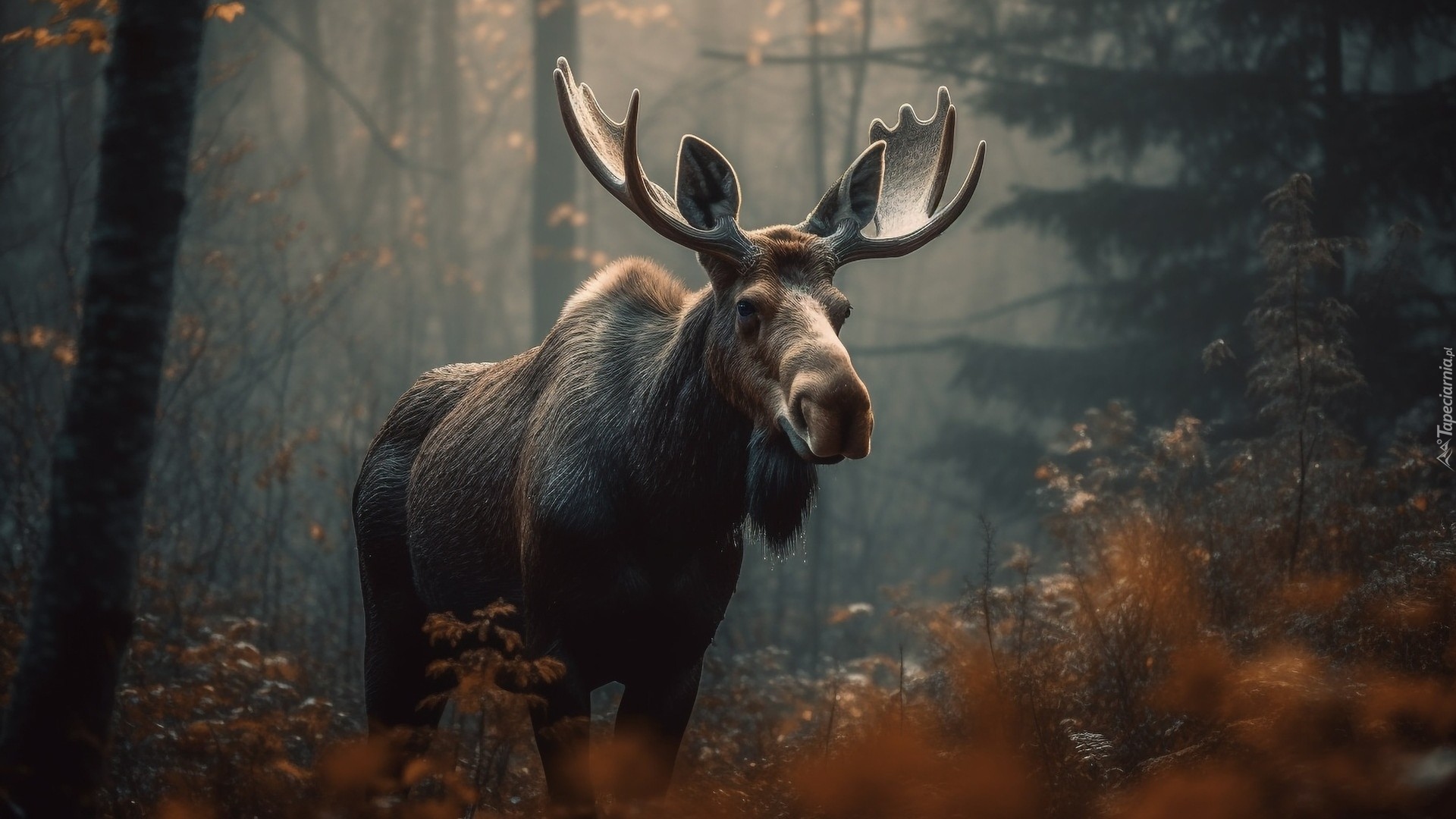 Łoś, Las, Rośliny