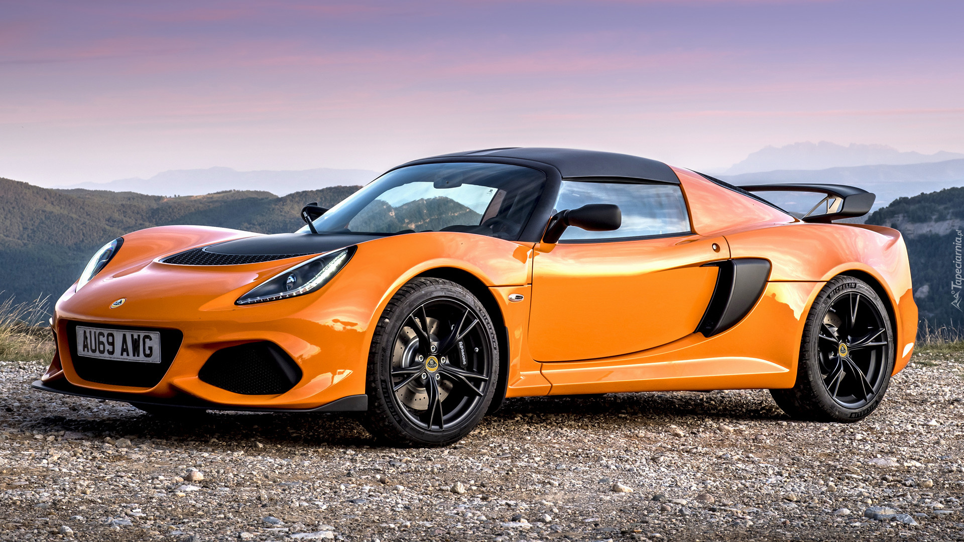 Lotus Exige Sport 350, Pomarańczowy