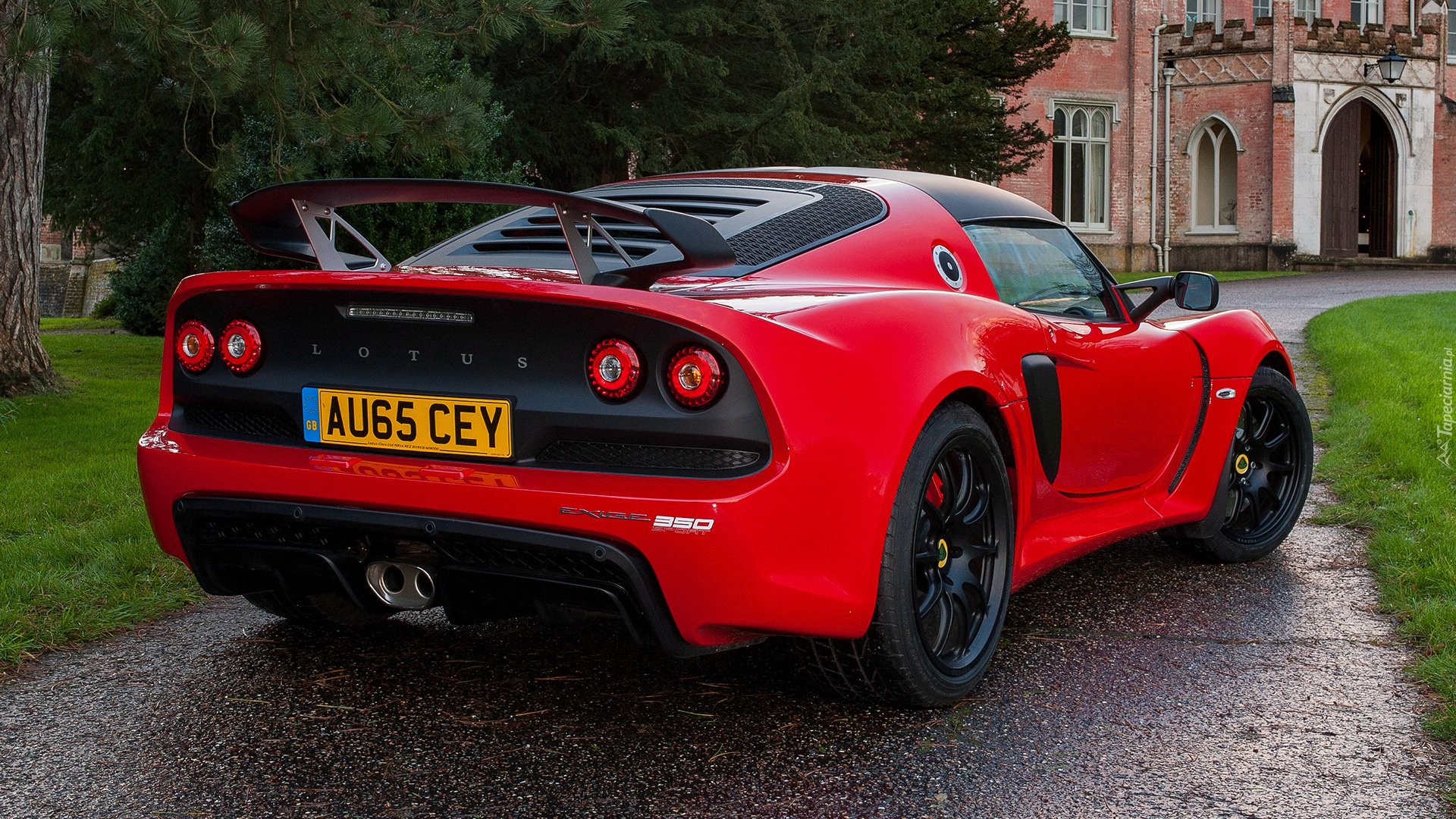 Lotus Exige Sport 350, Tył