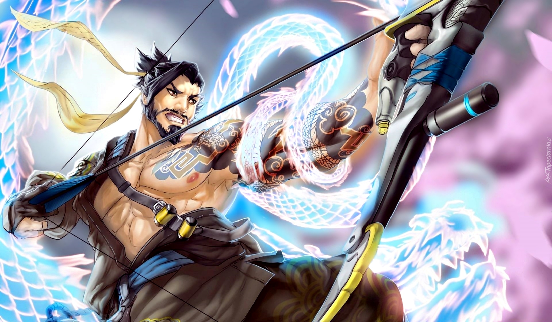 Gra, Overwatch, Łucznik, Hanzo Shimada