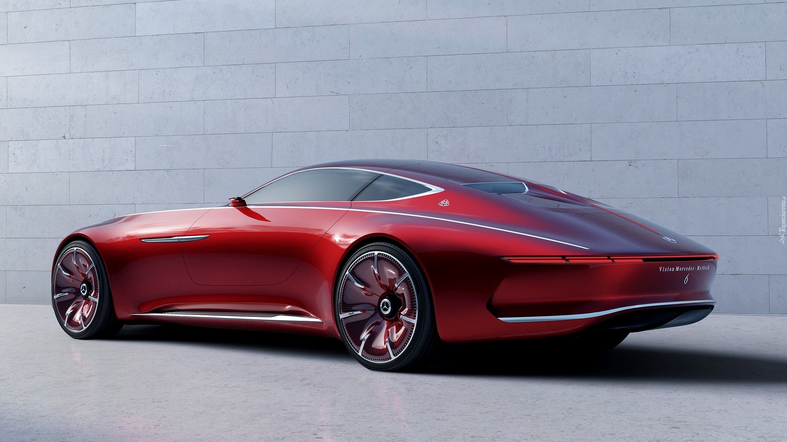 Czerwony, Mercedes Maybach 6