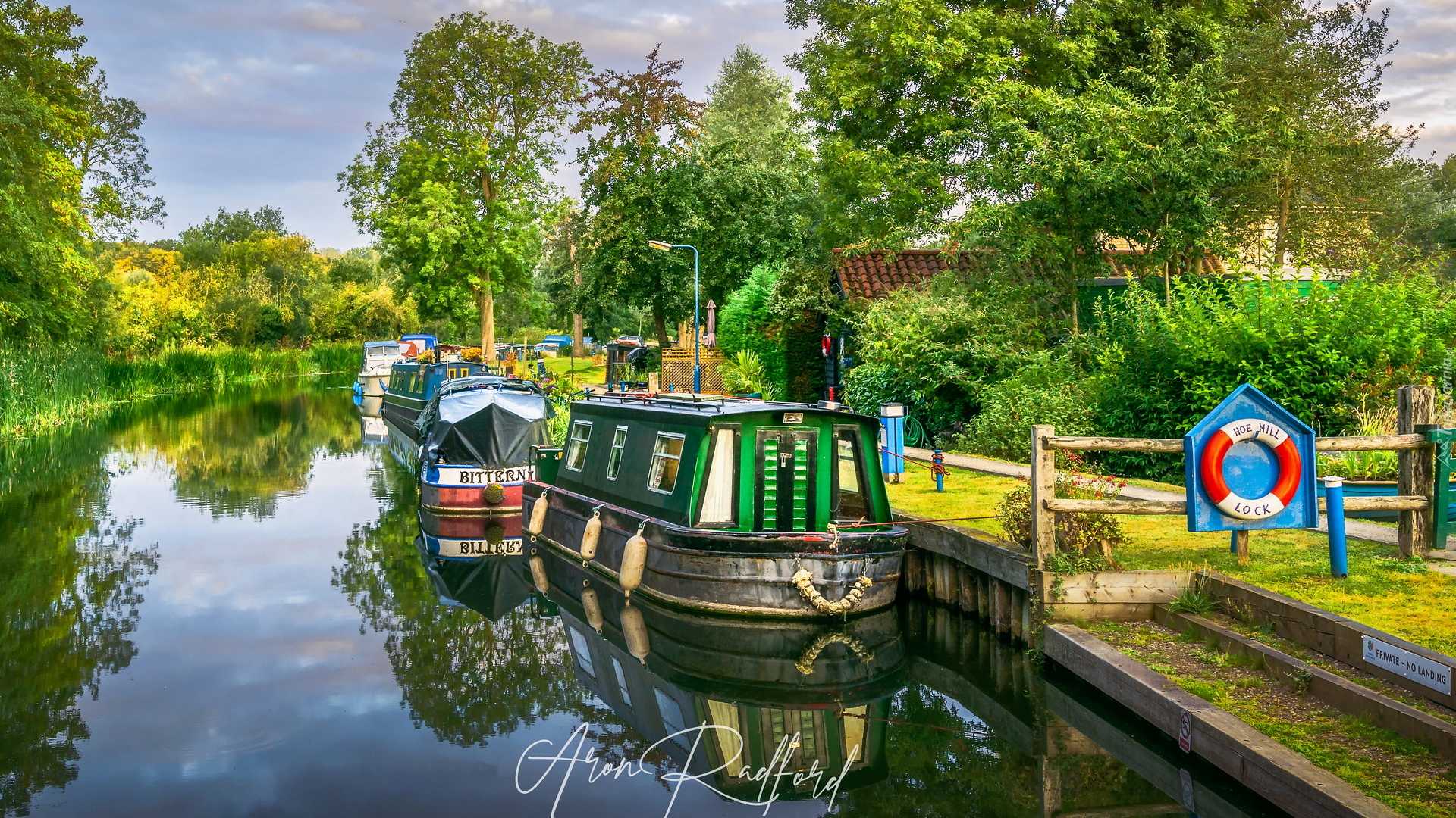 Rzeka, Chelmer River, Motorówki, Statki, Drzewa, Lato, Maldon Essex, Anglia