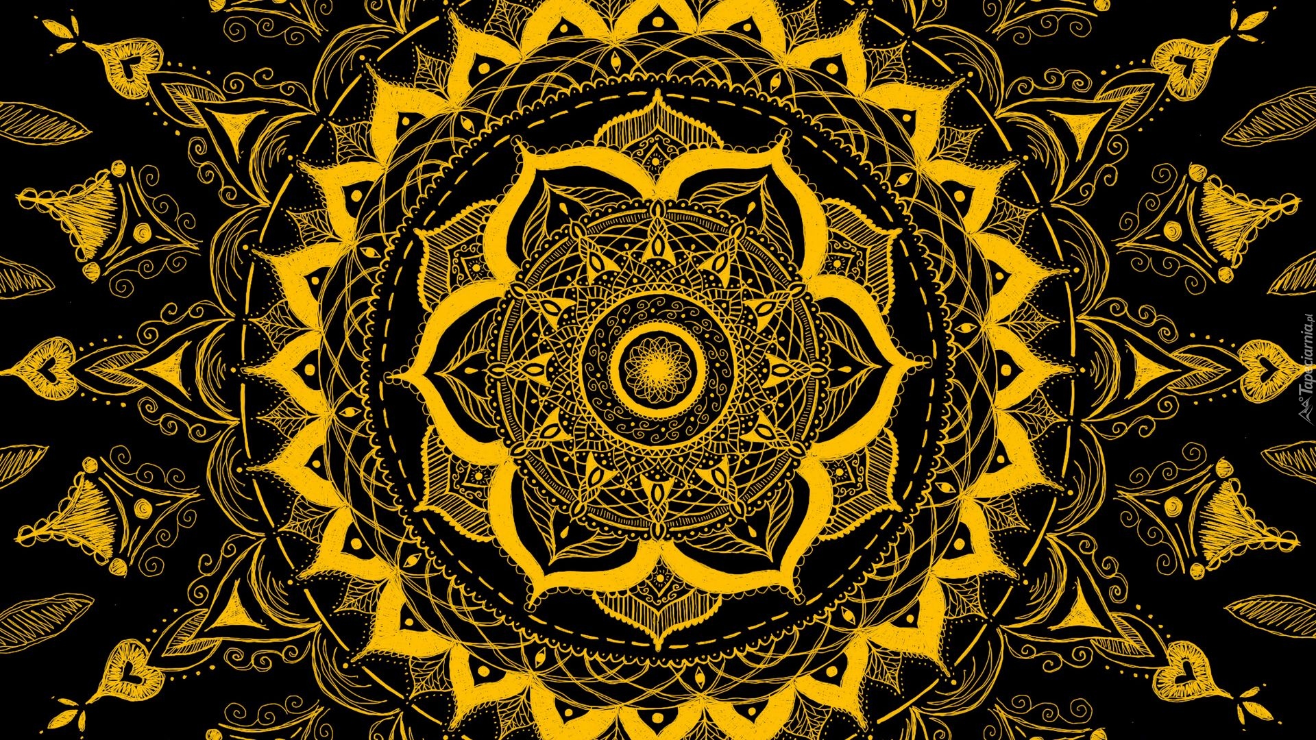 Mandala, Wzór, Abstrakcja