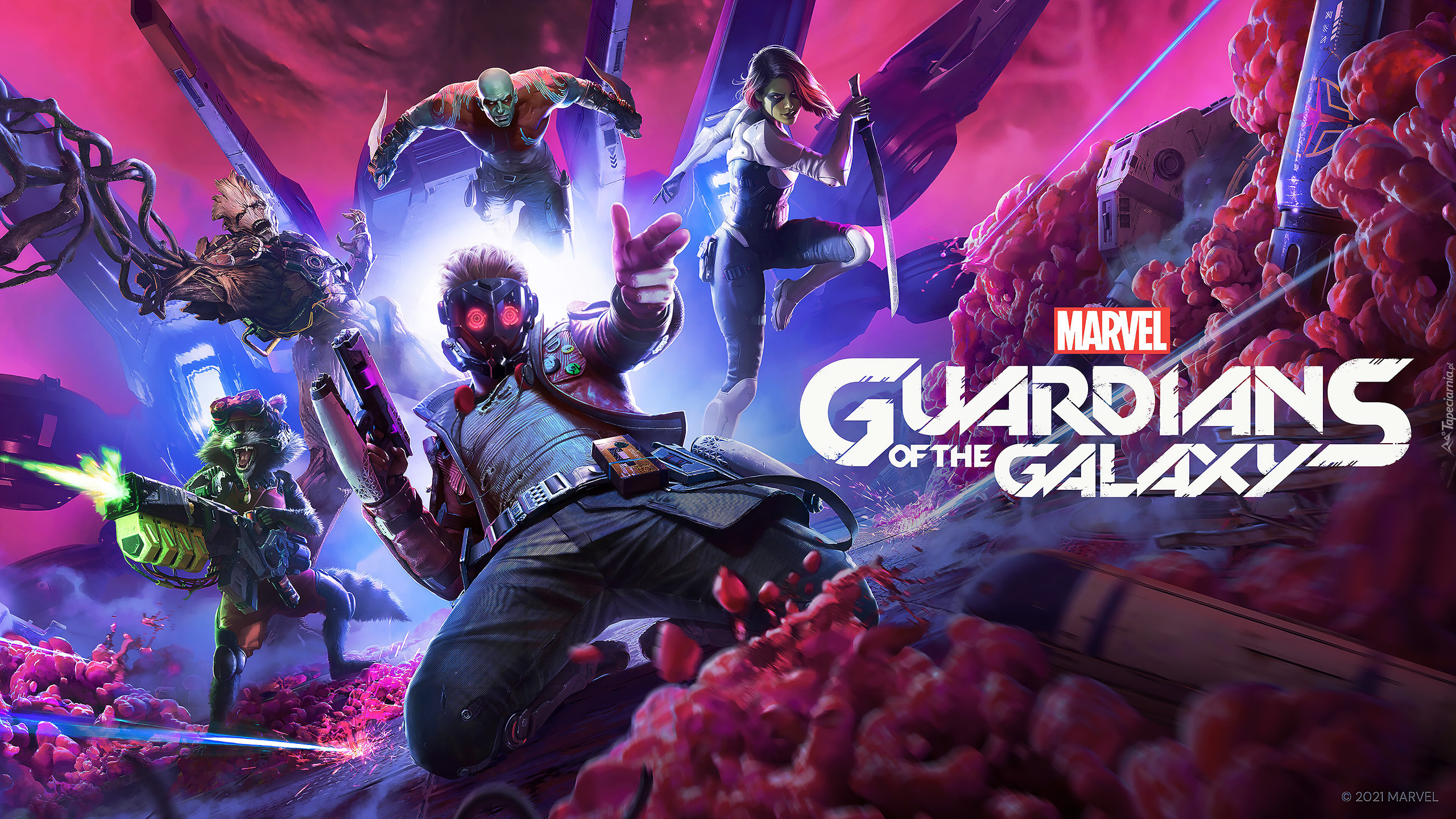 Gra, Marvels Guardians of the Galaxy, Postacie