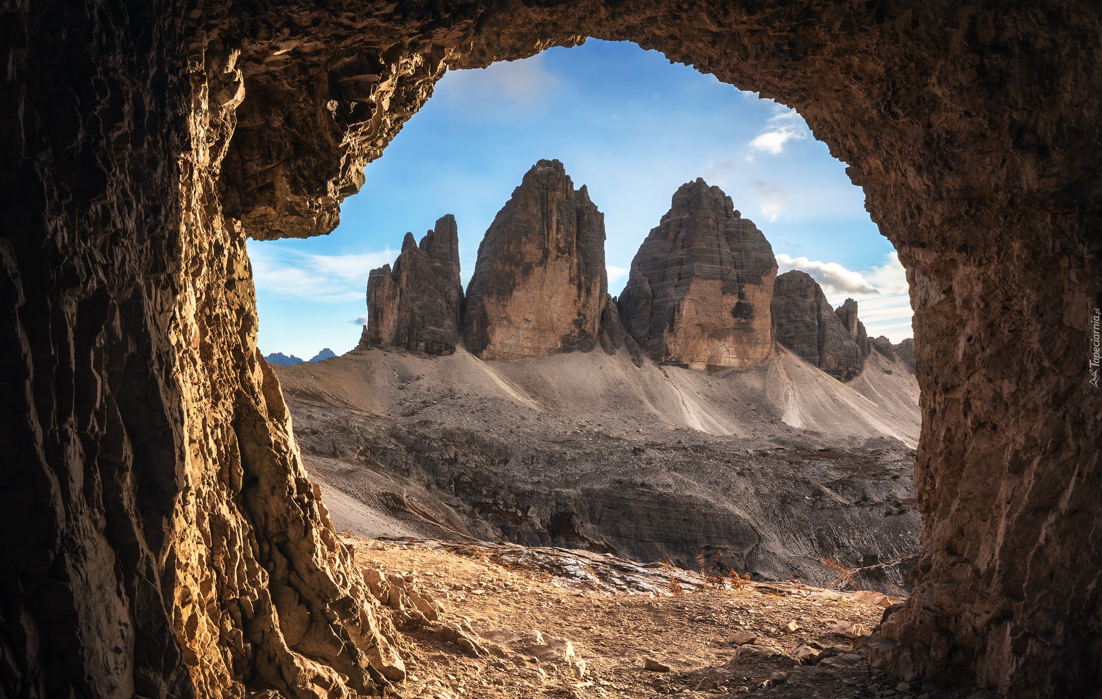 Skały, Góry, Masyw, Tre Cime di Lavaredo, Włochy