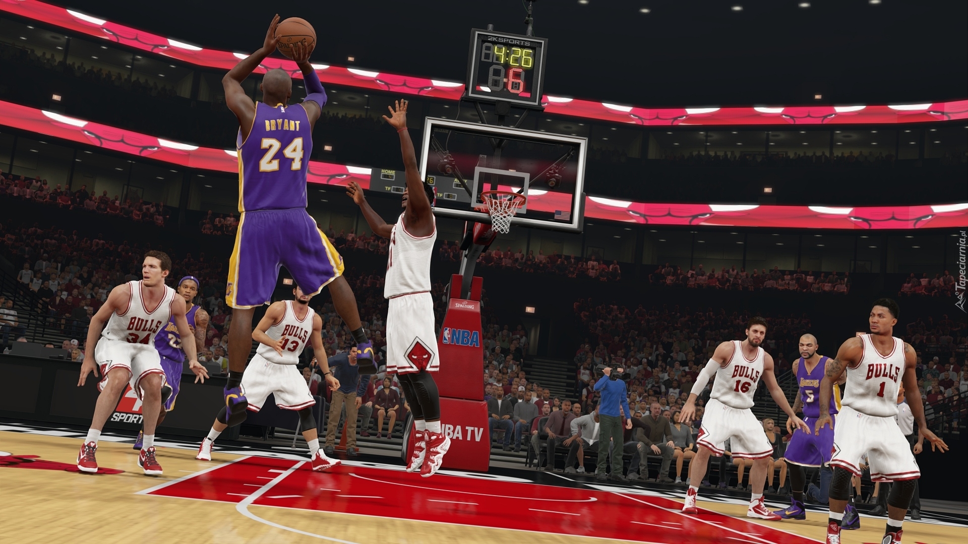 Postacie, Mecz, Gra, NBA 2K15, Koszykówka