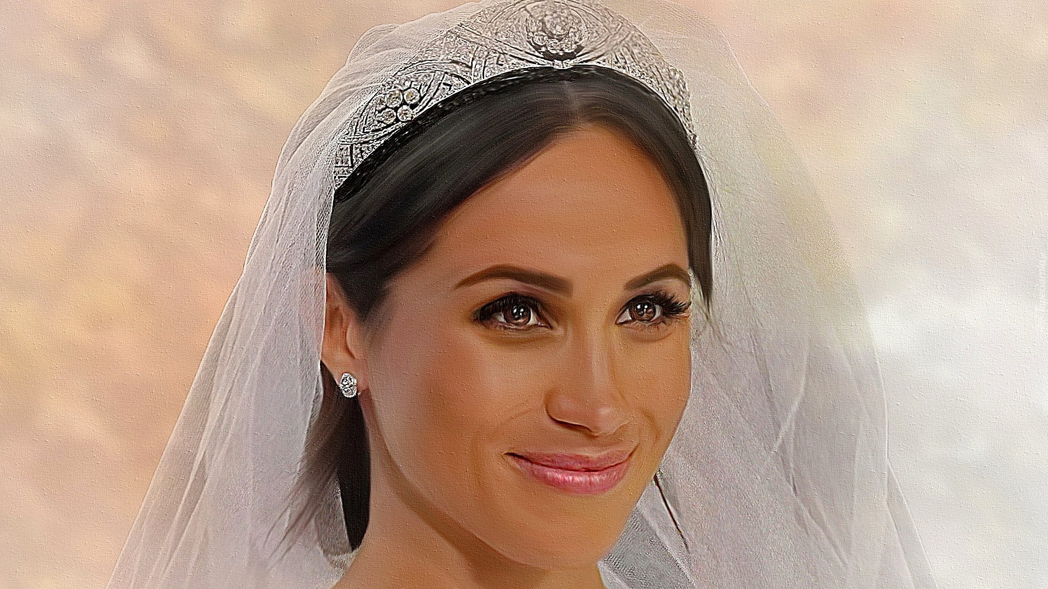 Aktorka, Księżna, Meghan Markle, Ślub, Panna młoda, Grafika