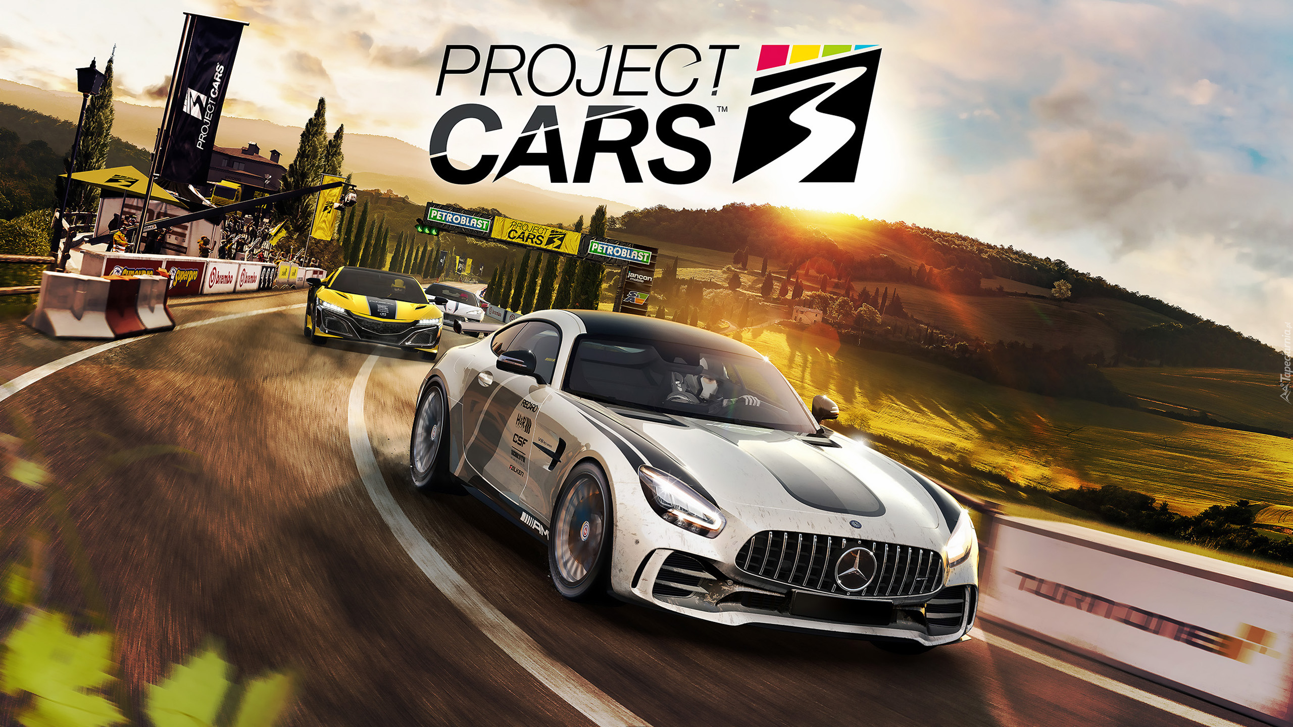 Gra, Project CARS 3, Samochody, Sportowe, Mercedes-AMG GT R, Tor, Wyścig