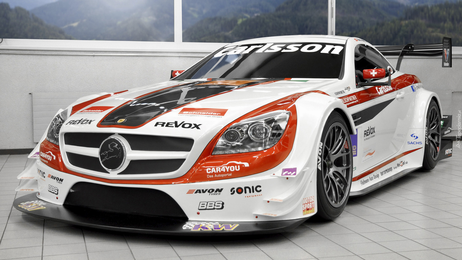 Wyścigowy, Mercedes-Benz SLK, Race Car Carlsson