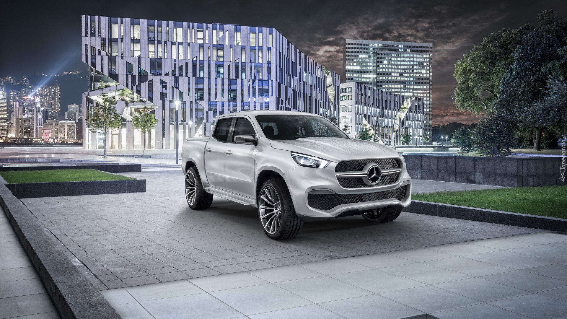 Mercedes Benz X Class Pickup Truck, 2017, Budynki