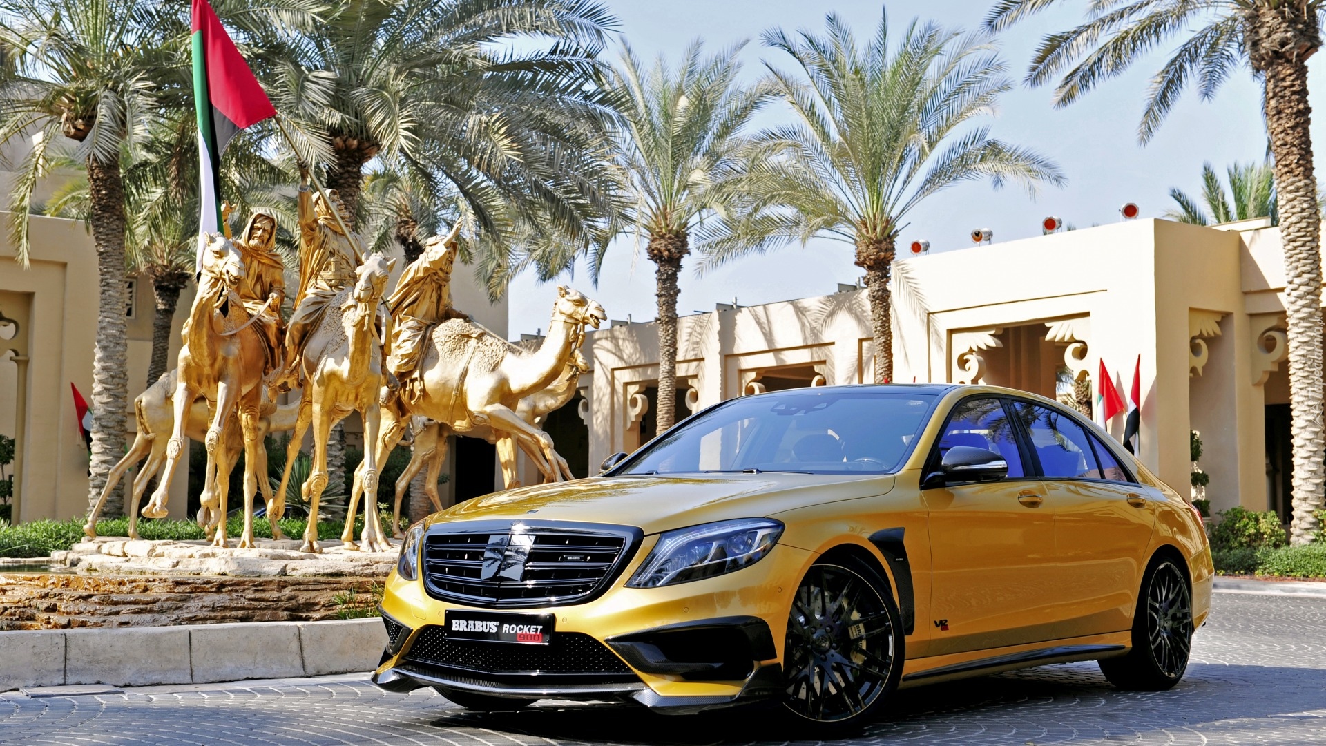 Mercedes S65 AMG, Barbus Rocket 900 Desert Gold Edition, 2015