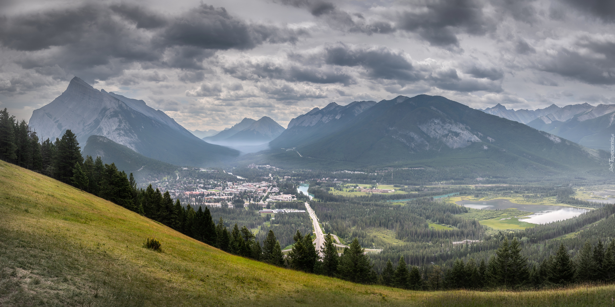 Kanada, Alberta, Miasto Banff, Kanadyjskie Góry Skaliste, Park Narodowy Banff