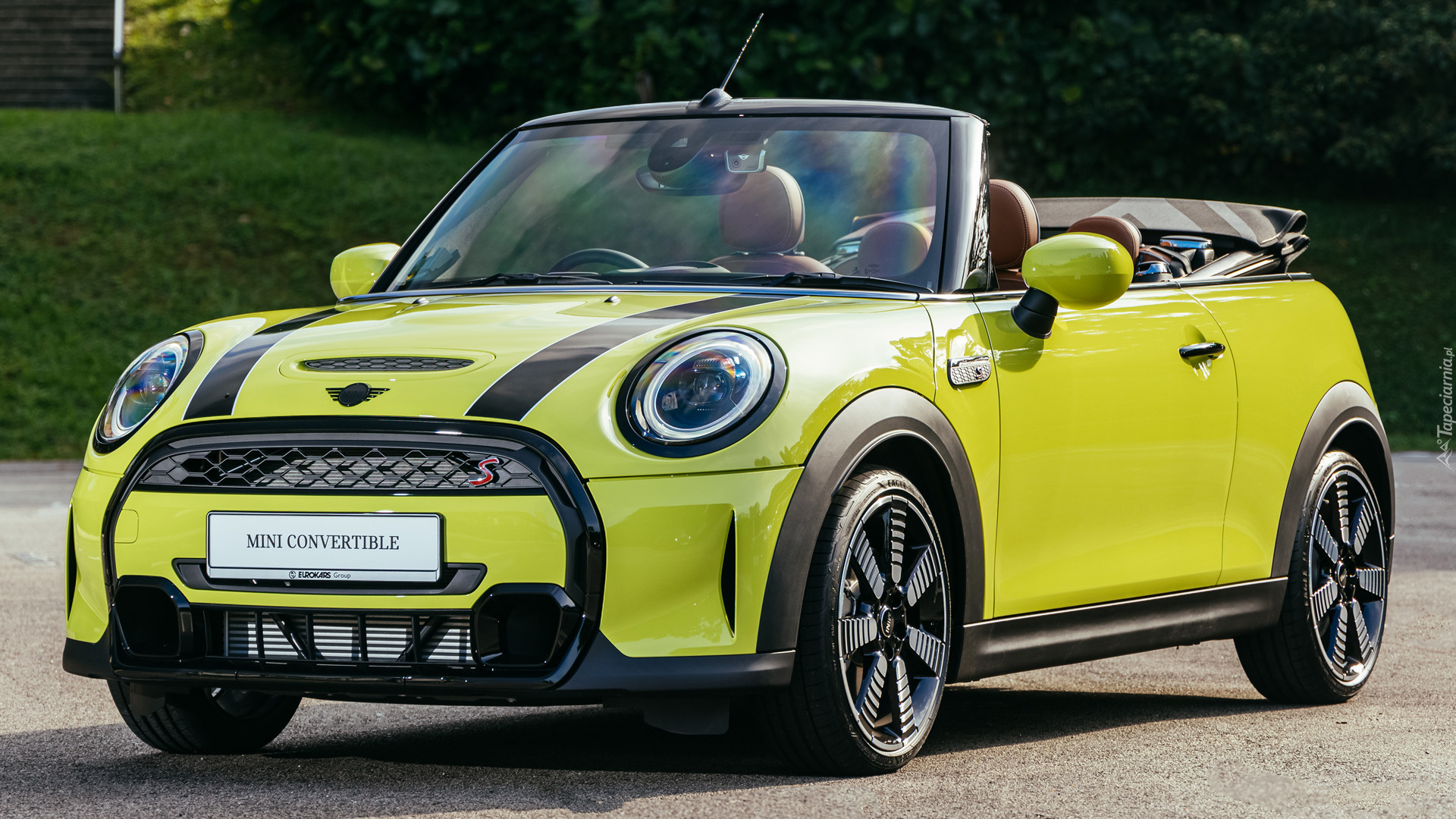 Żółty, Mini Cooper S, Kabriolet