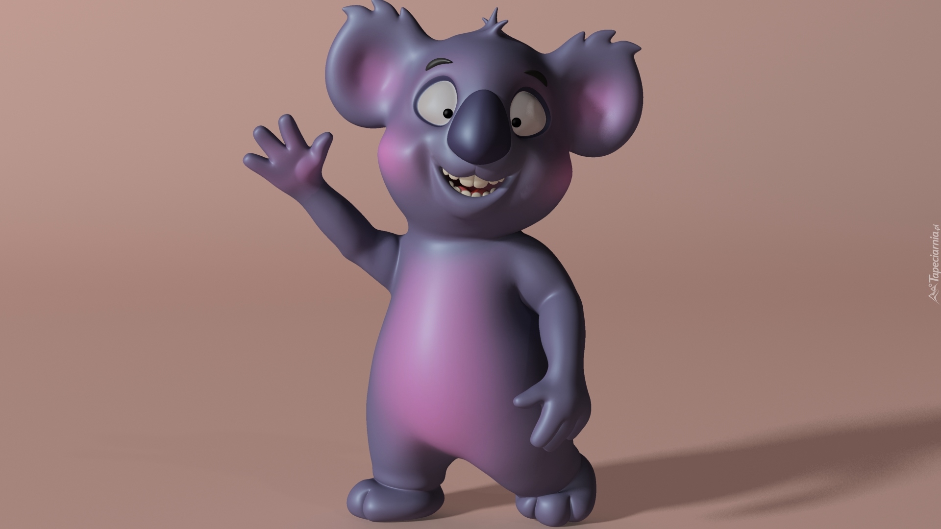 Grafika 3D, Miś, Koala