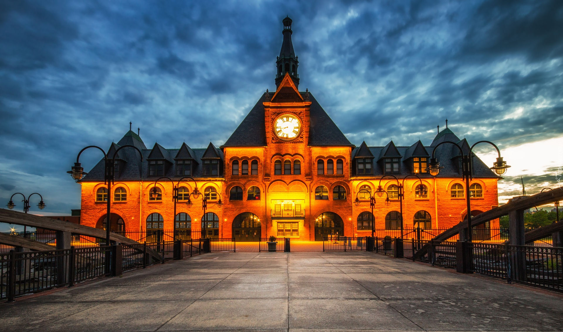 Muzeum kolejnictwa, Central Railroad of New Jersey Terminal, Miasto Jersey City, Stan New Jersey, Stany Zjednoczone