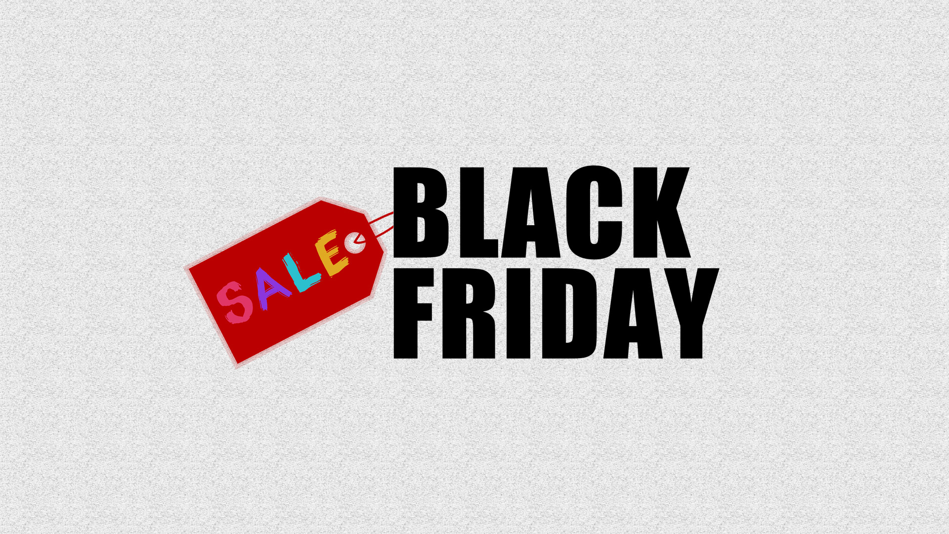 Napis, Black Friday, Zawieszka, Sale