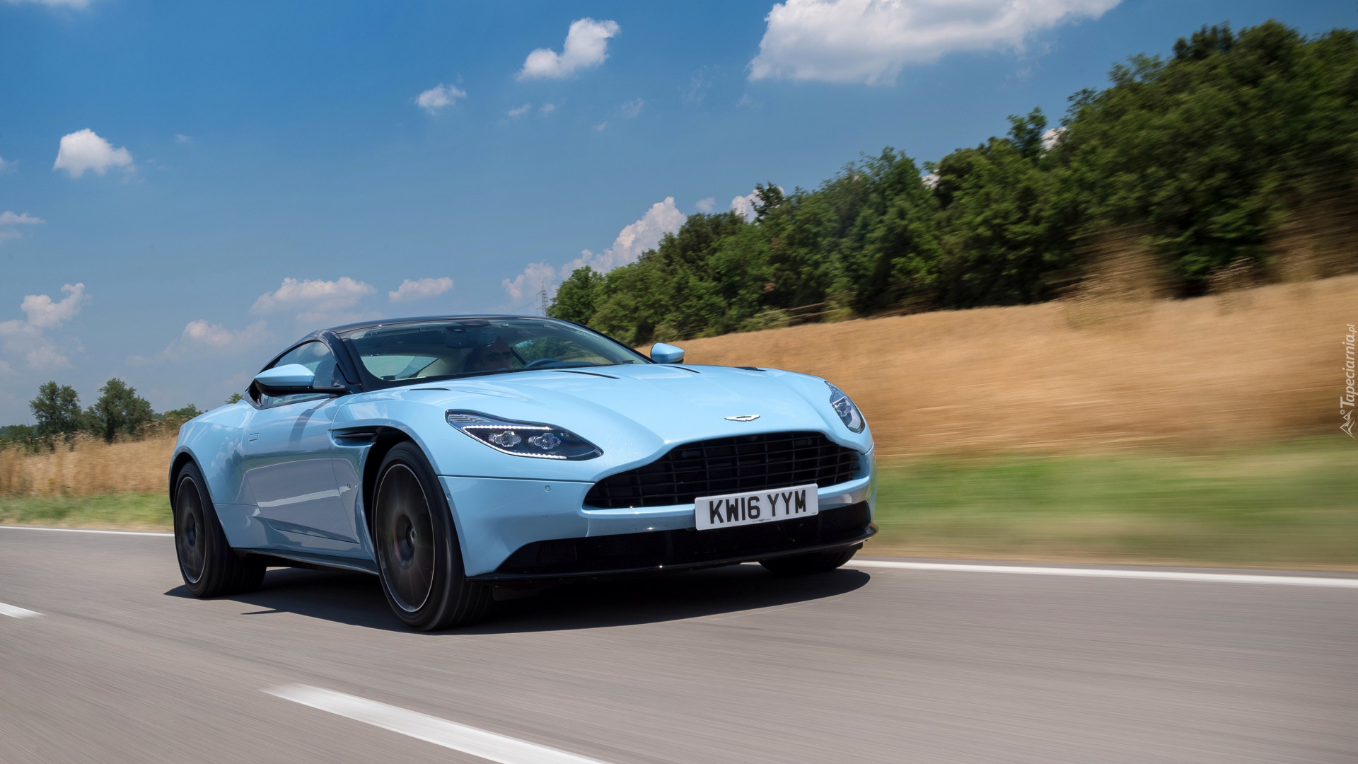 Niebieski, Aston Martin DB11