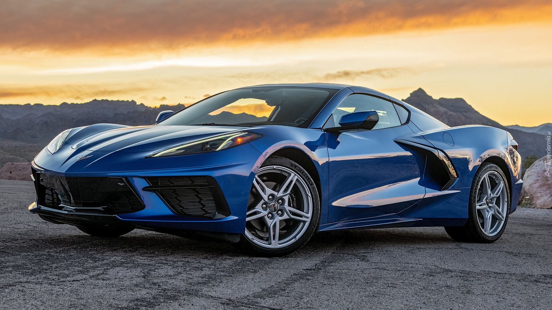 Chevrolet Corvette Stingray, Niebieski