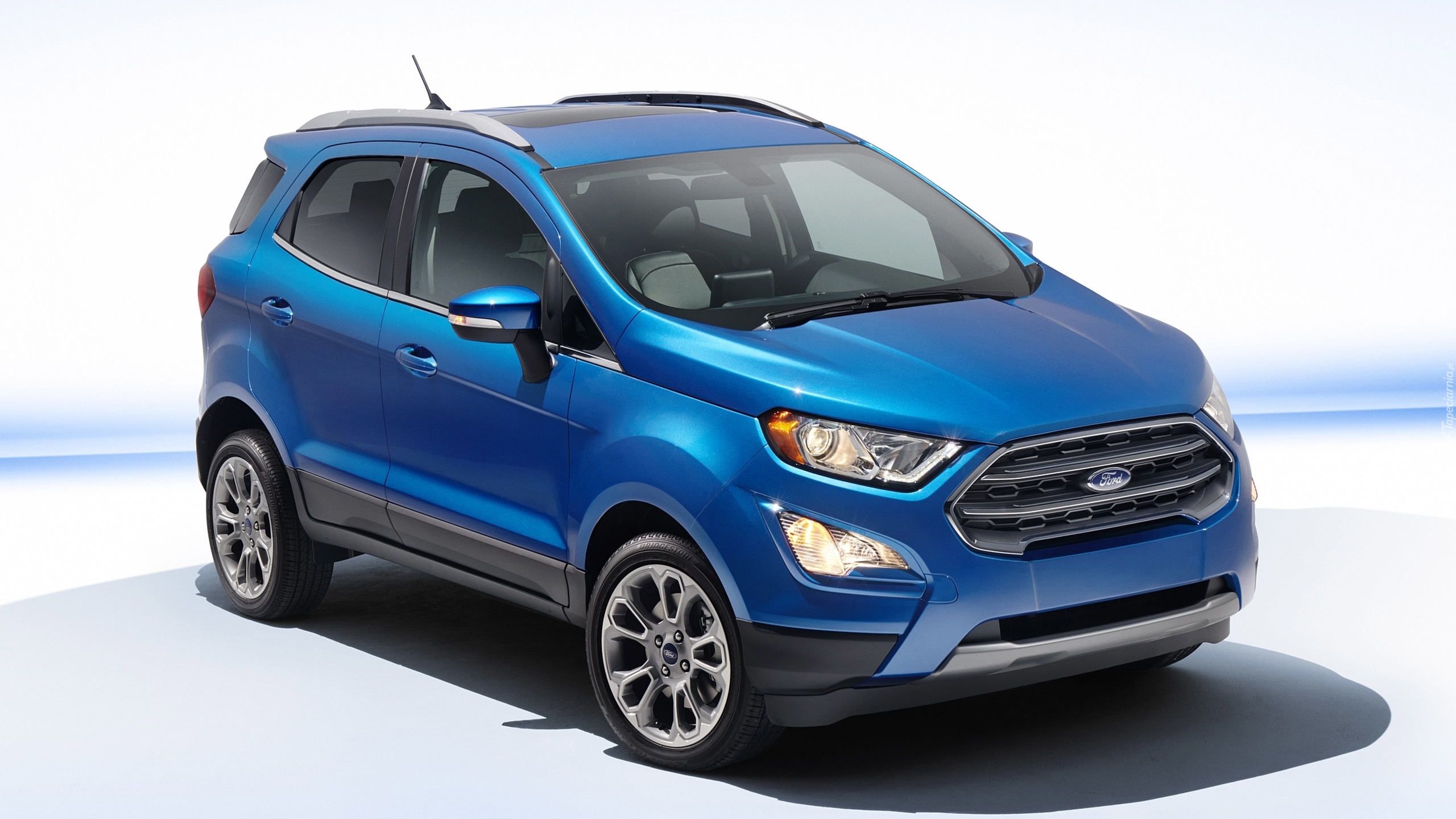 Niebieski, Ford EcoSport, 2018