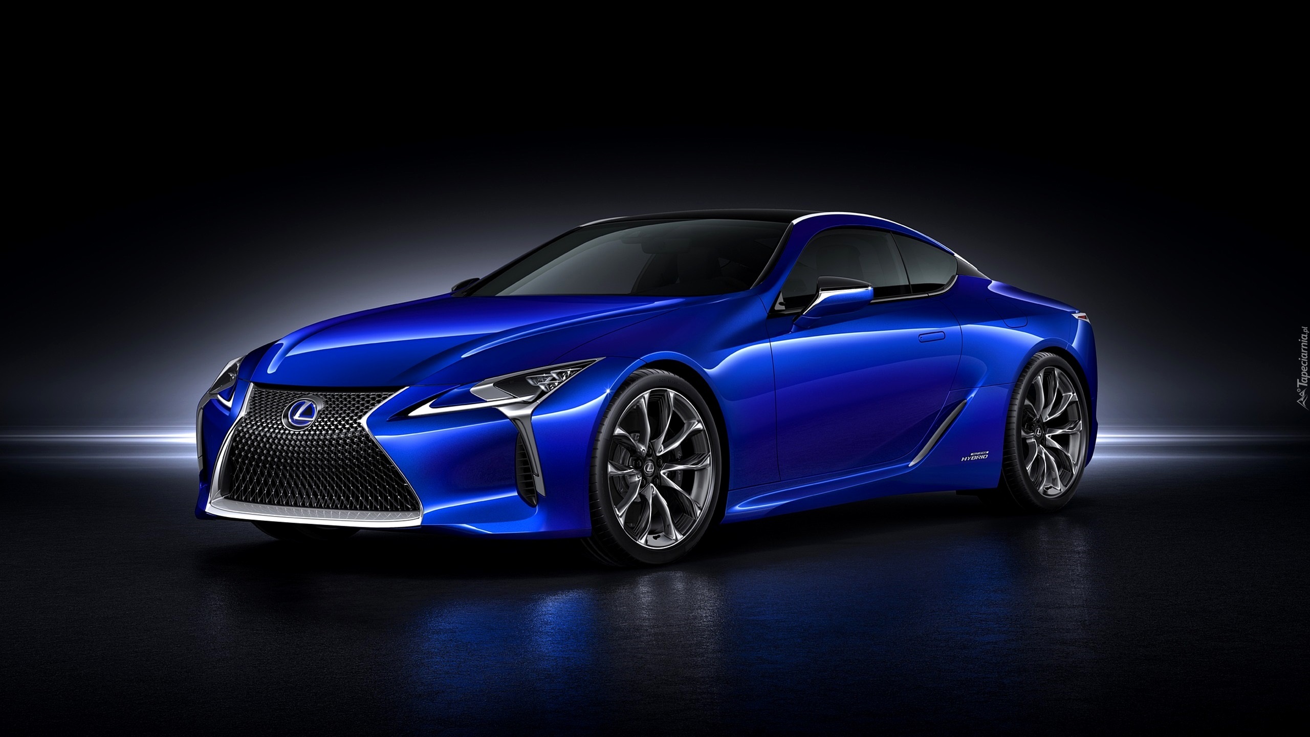 Niebieski, Lexus LC 500