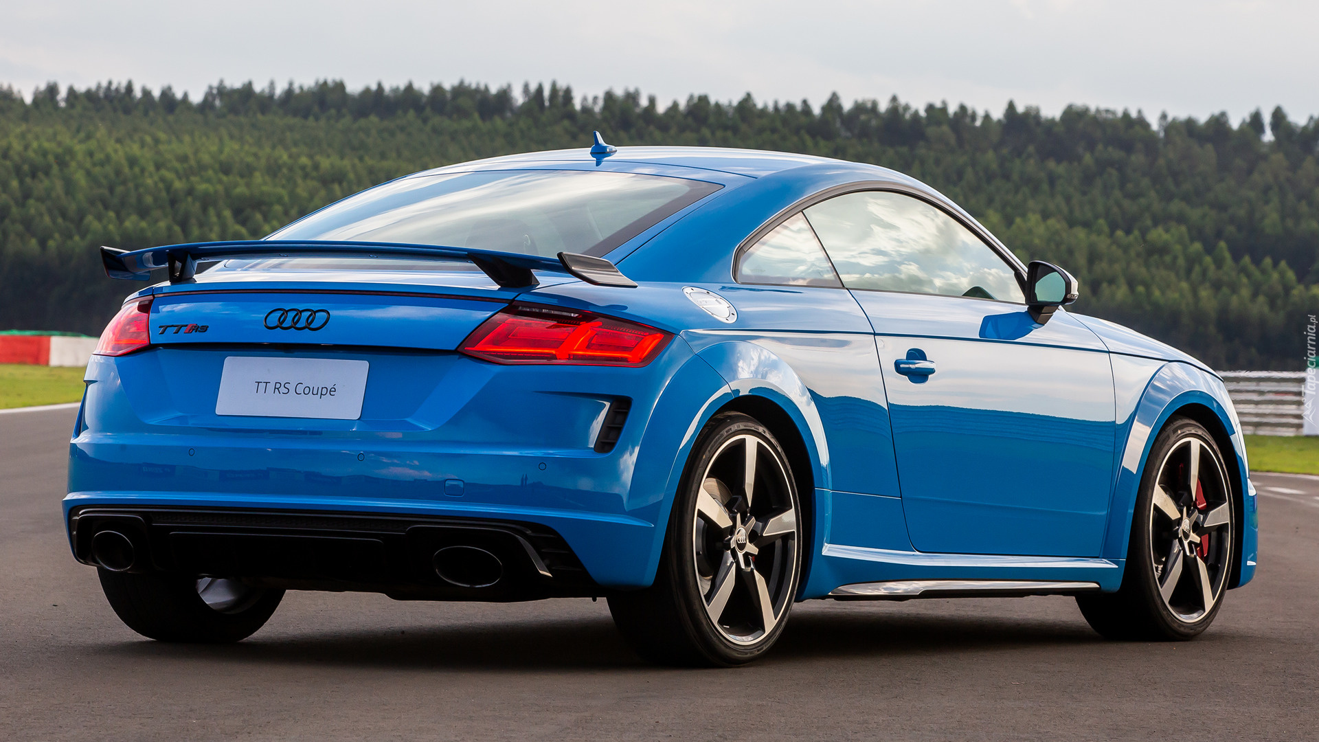 Audi TT RS Coupe, Niebieskie