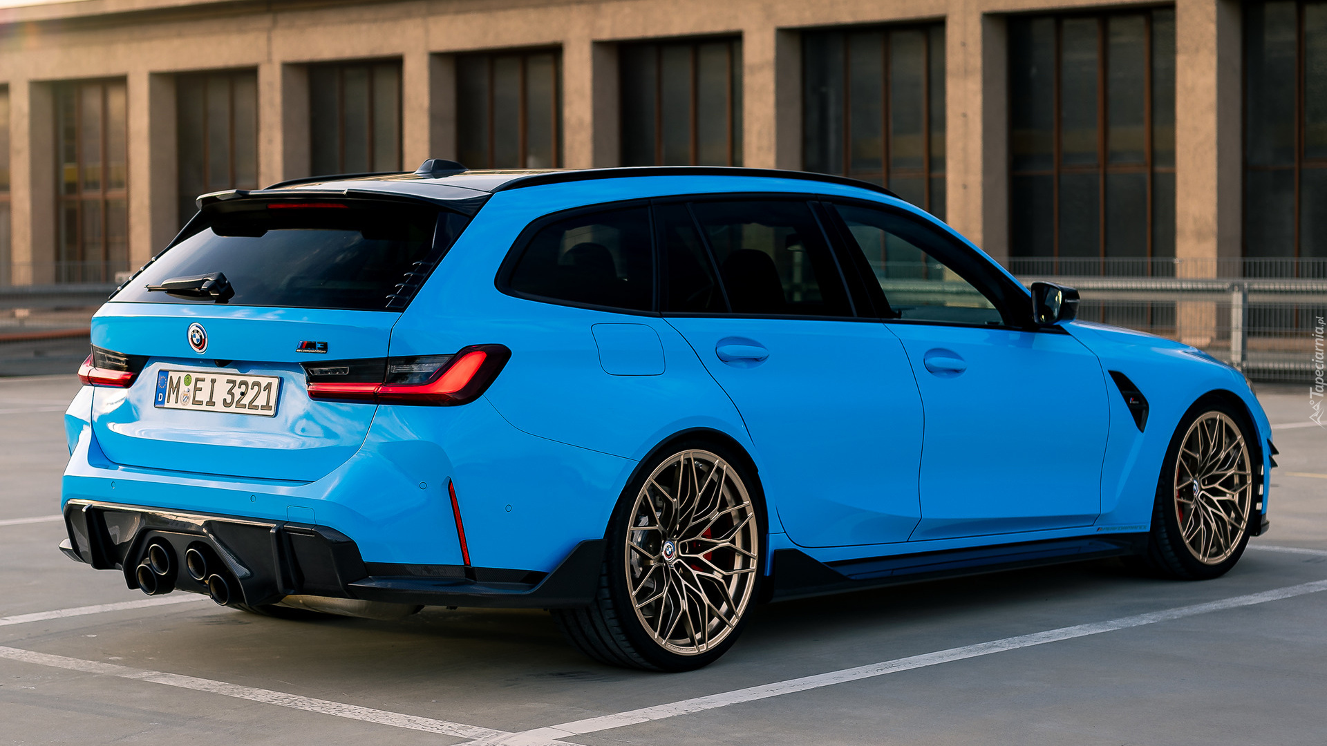 Niebieskie, BMW M3 Touring Competition