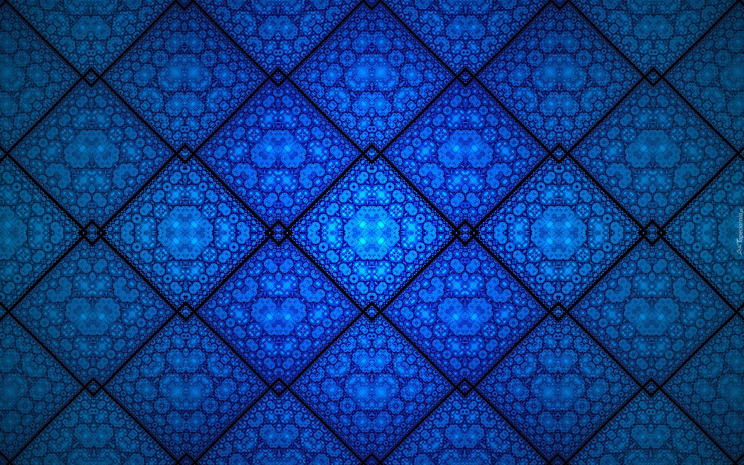 Kwadraty, Niebieska, Tekstura