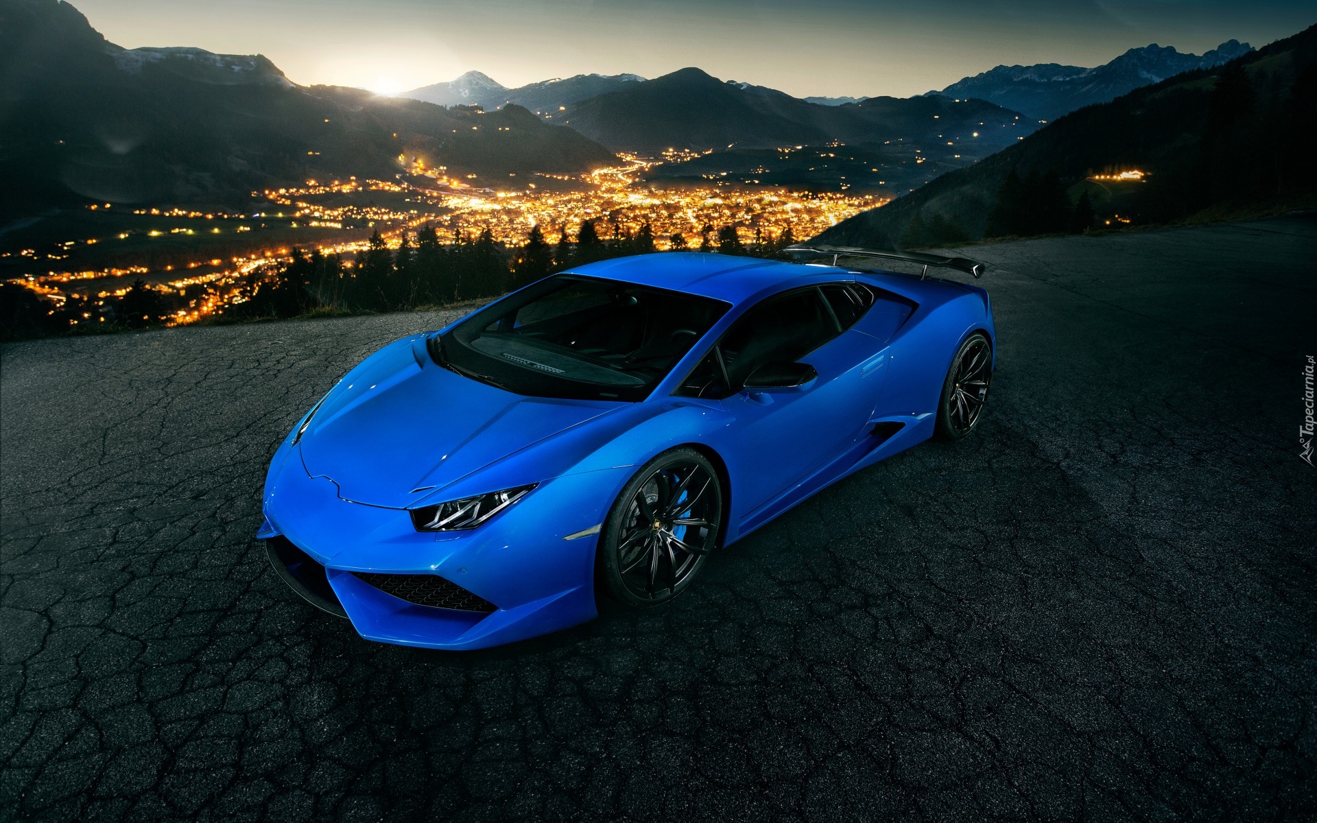 Niebieskie, Lamborghini Huracan