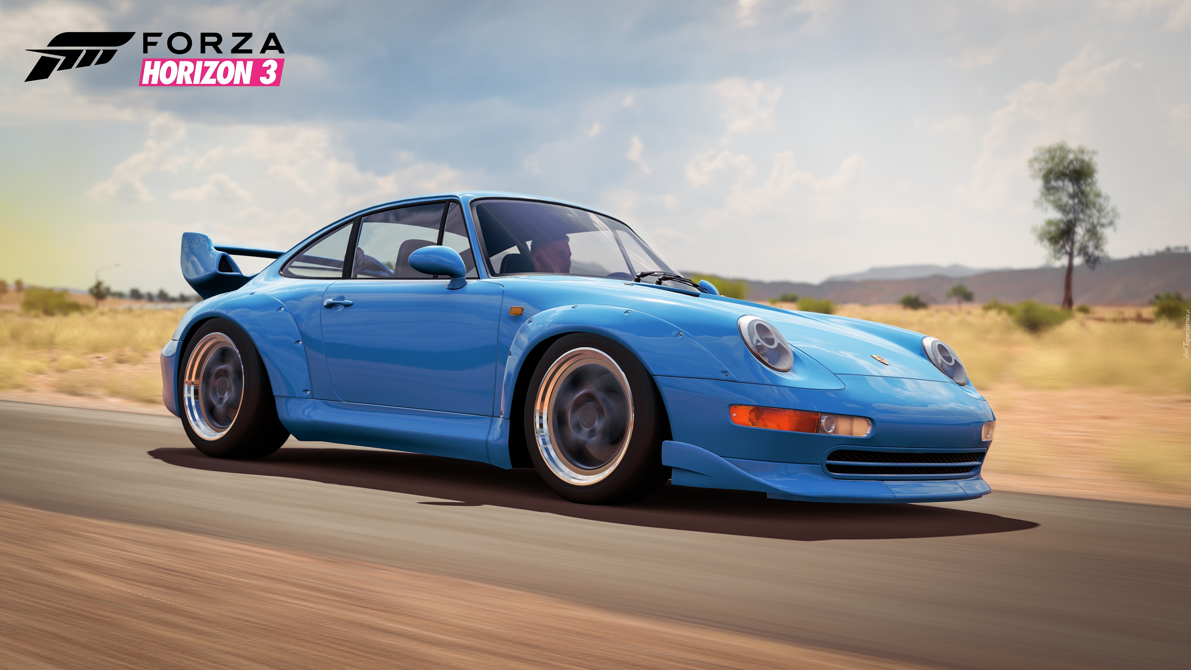 Niebieskie, Porsche Car Pack, Gra, Forza Horizon 3