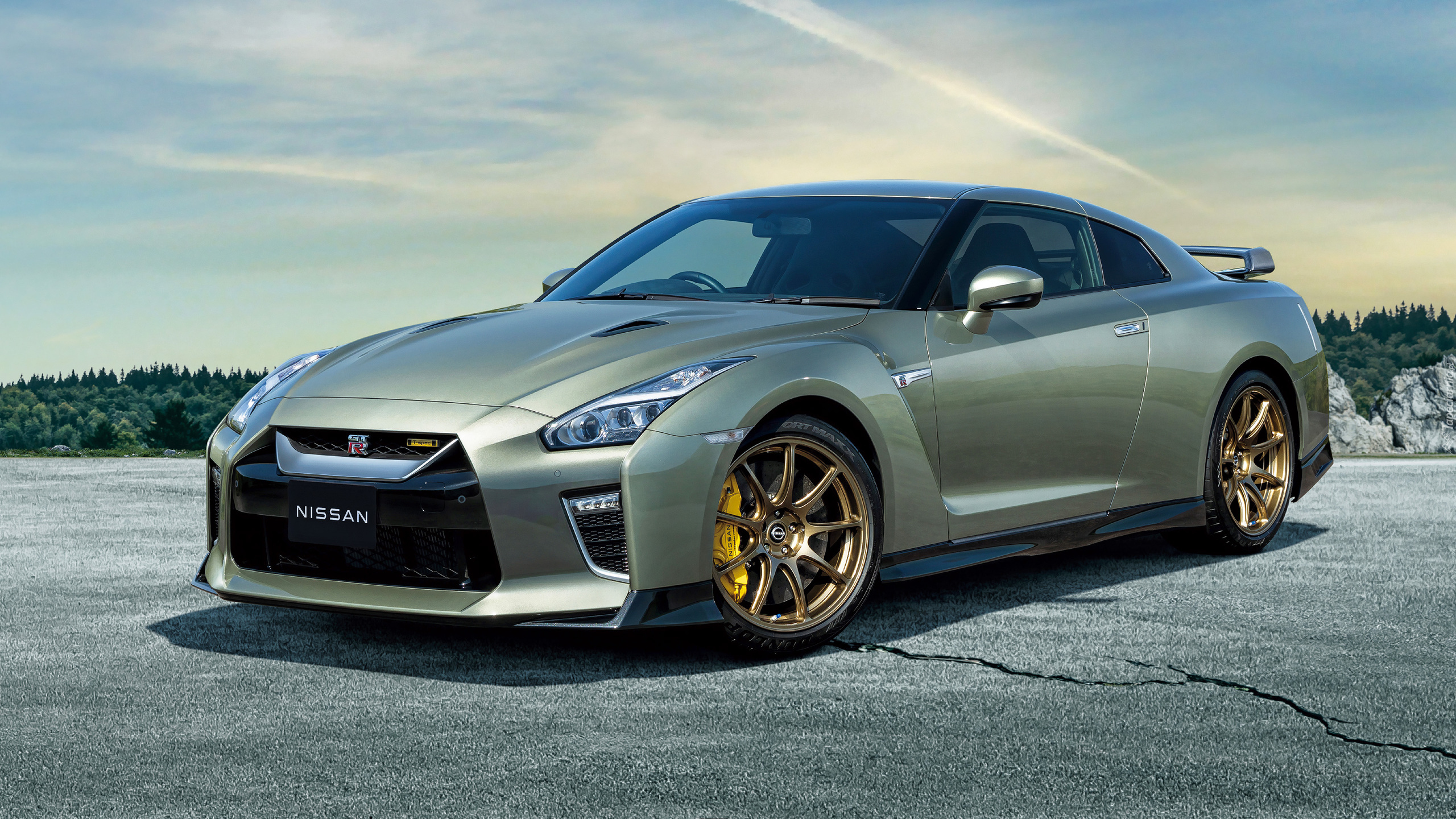 Oliwkowy, Nissan GT-R T-Spec, 2021