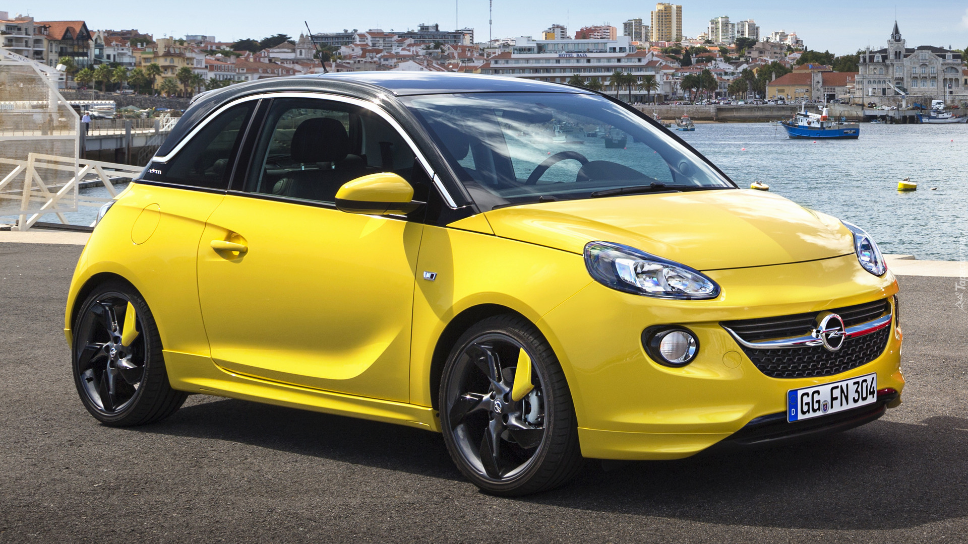 Żółty, Opel Adam SLAM