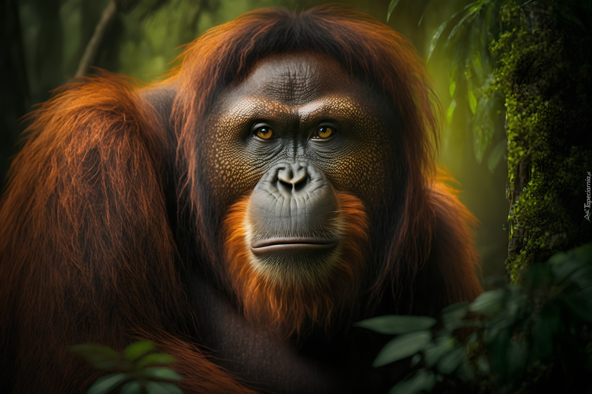 Orangutan, Grafika