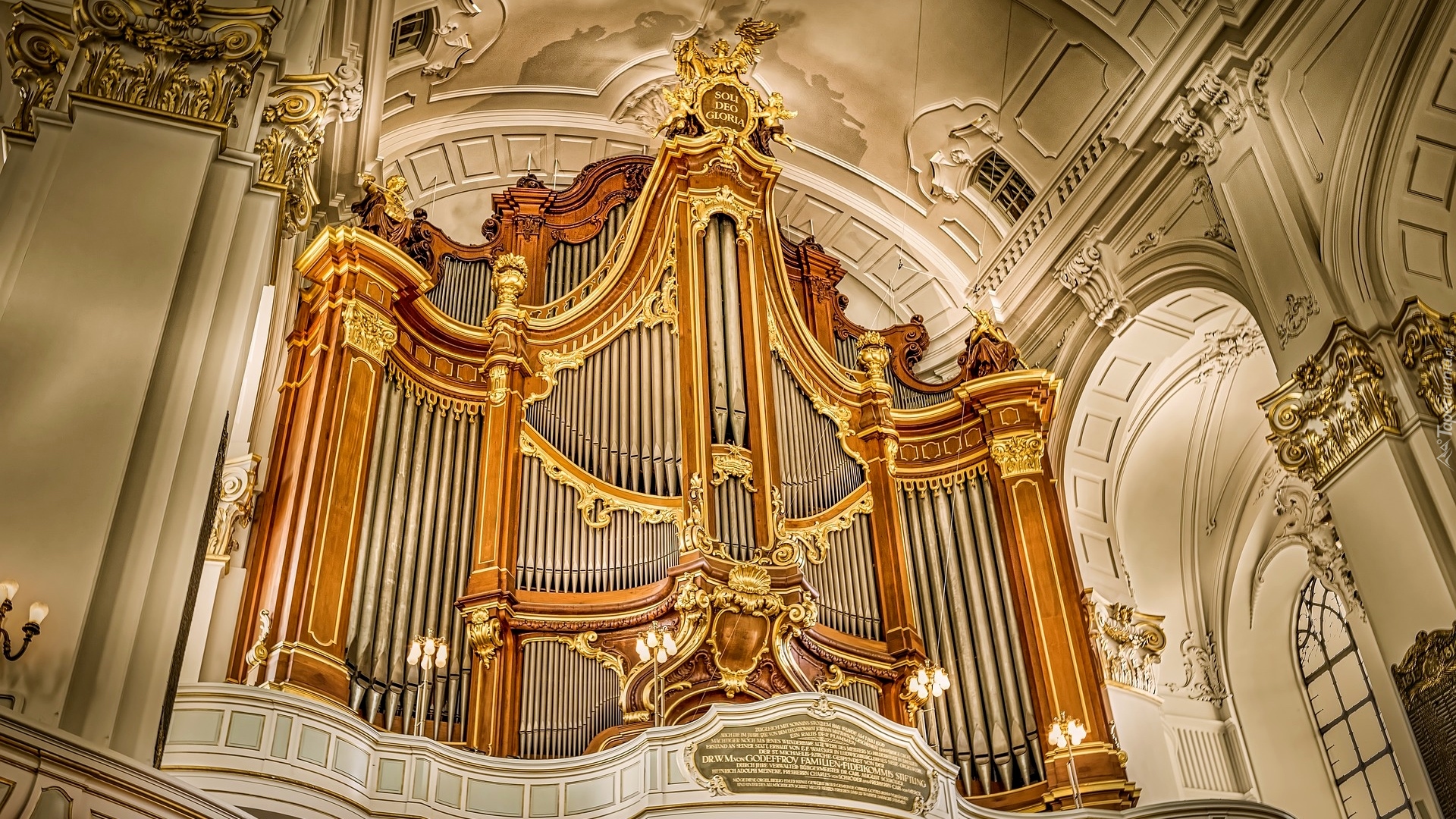 Organy, Kościół św. Michała, Hamburg, Niemcy
