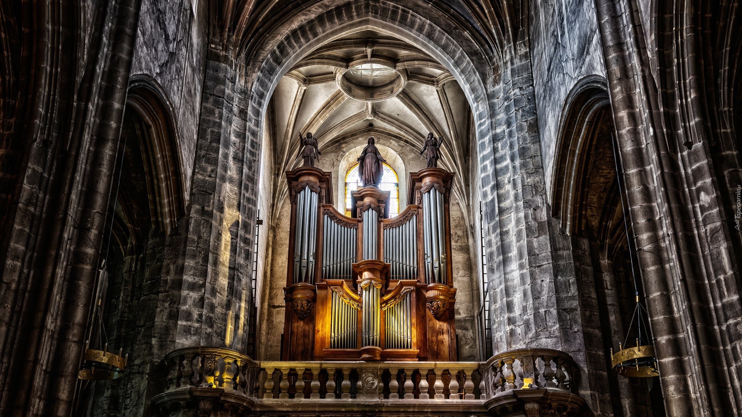 Organy, Muzyka, Kościół, Wnętrze