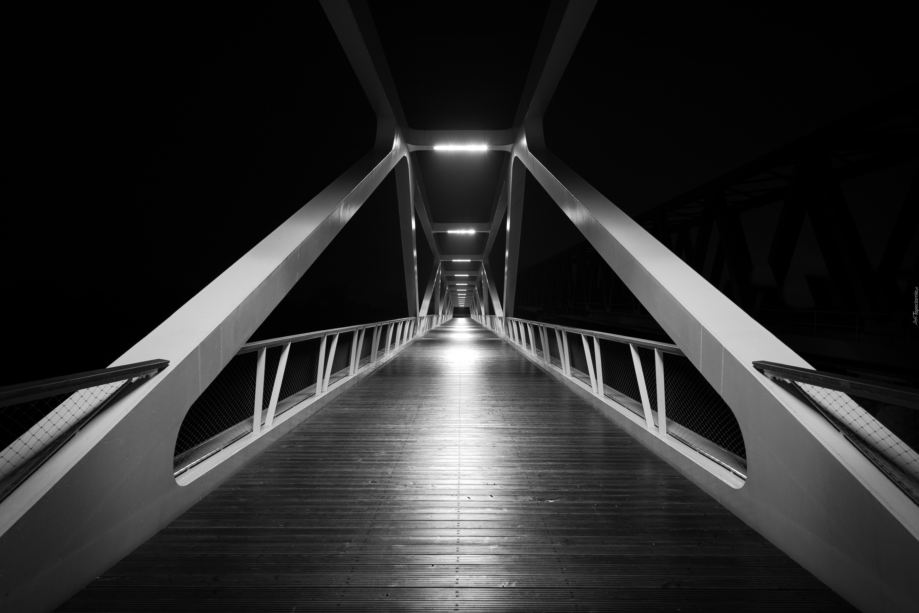 Most, Symetria, Noc, Światła