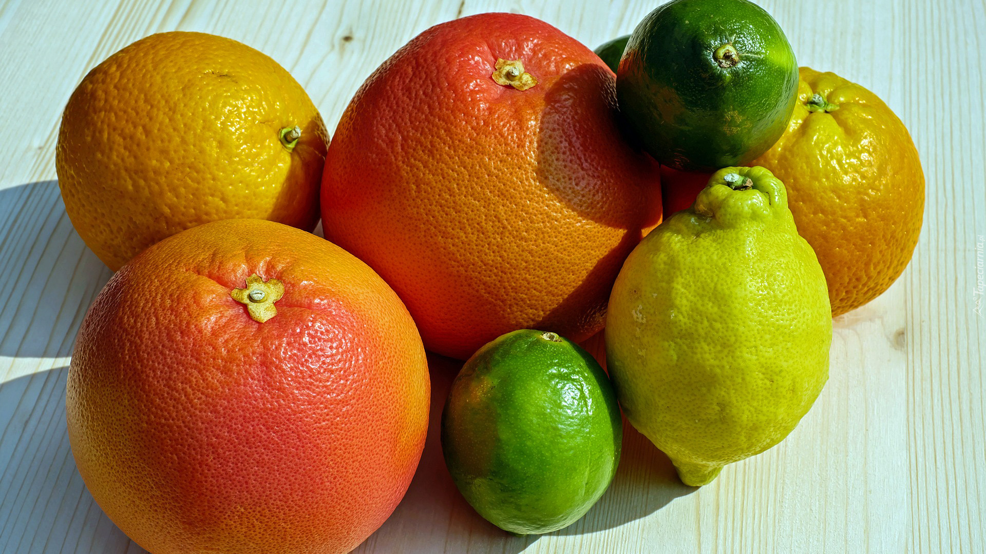 Cytrusy, Pomarańcze, Cytryna, Limonki