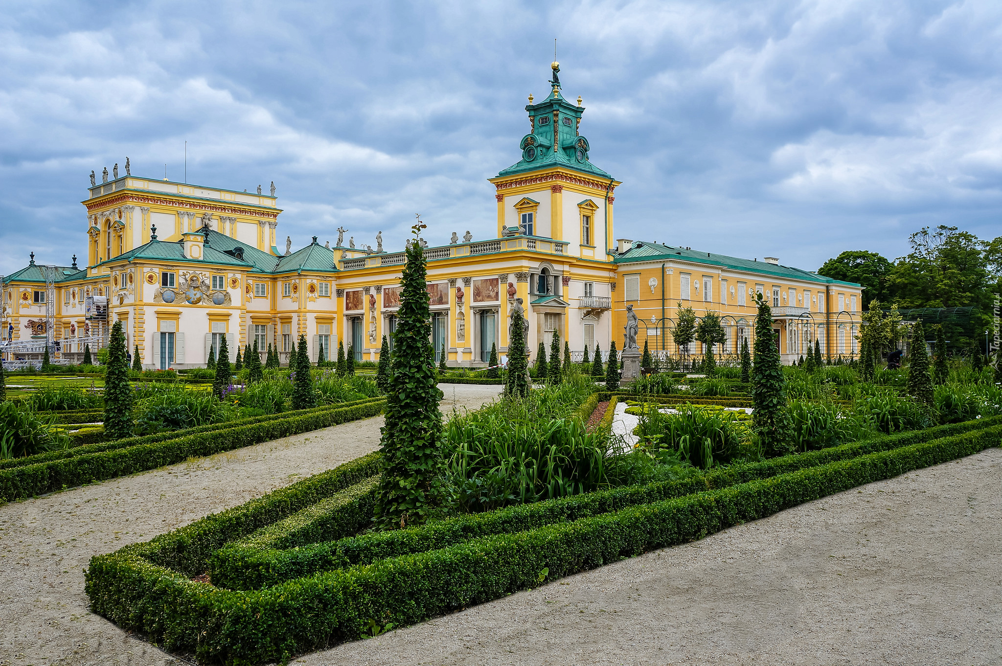 Polska, Warszawa, Pałac, Wilanów