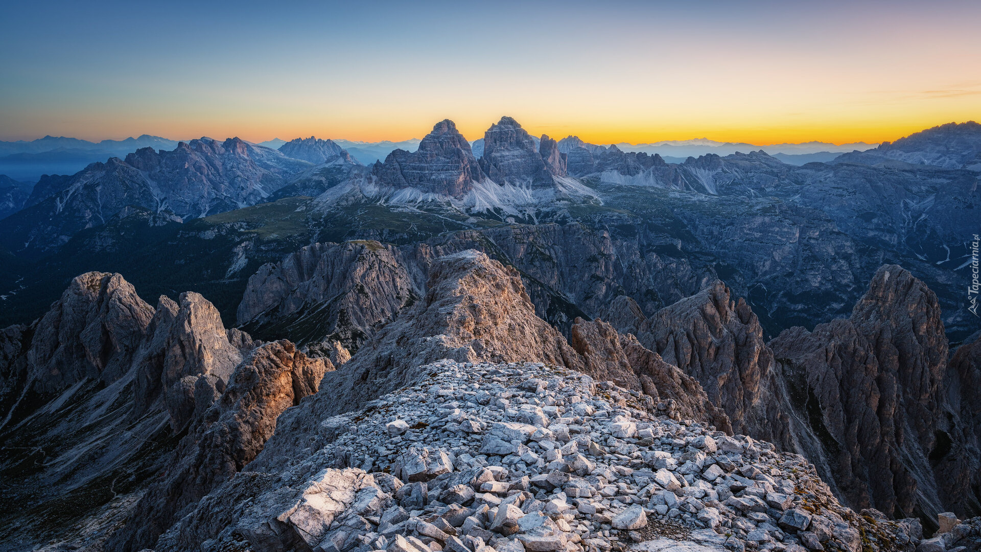 Góry, Dolomity, Szczyt, Włochy