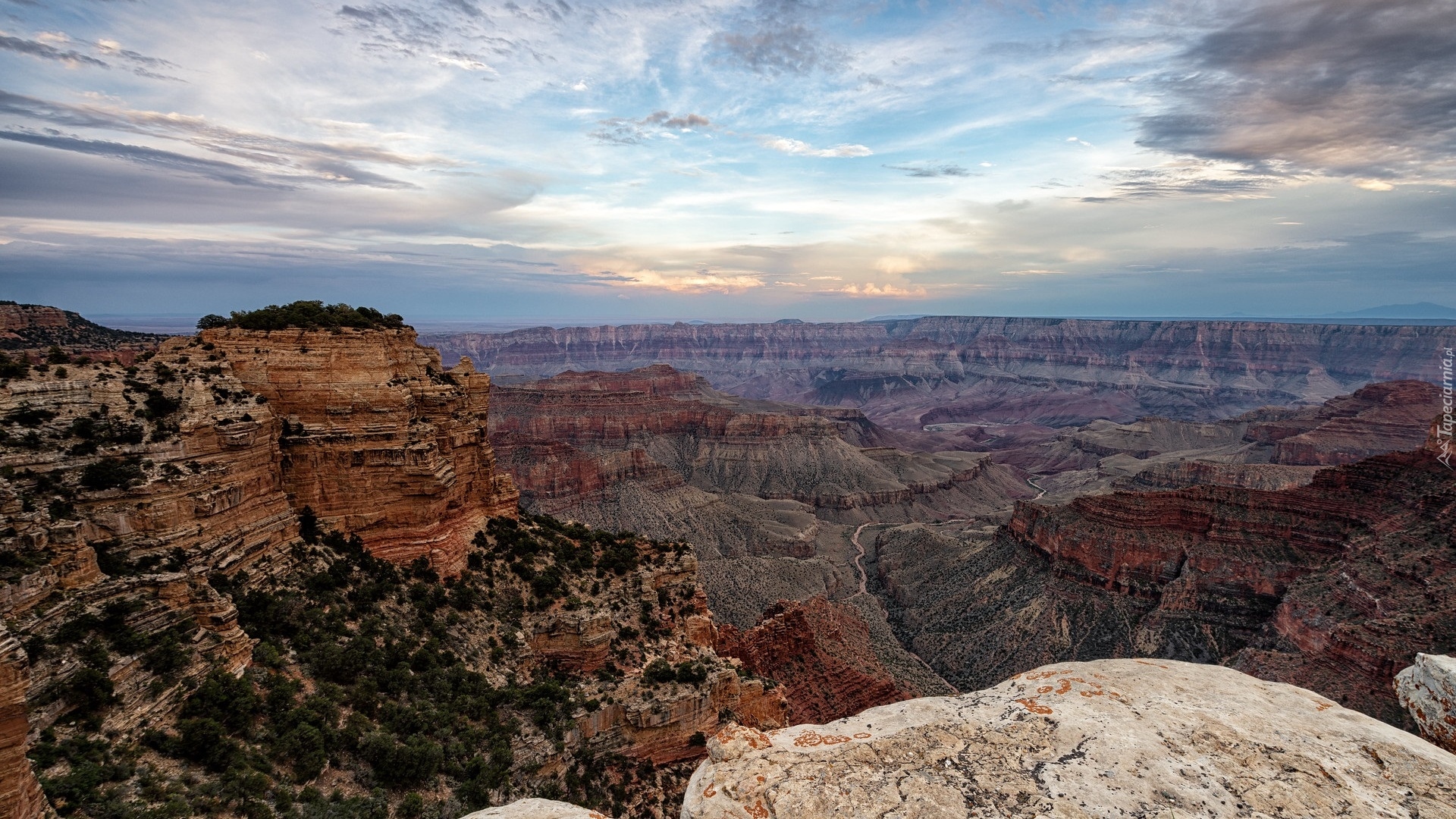 Skały, Kanion, Park Narodowy Wielkiego Kanionu, Grand Canyon, Arizona, Stany Zjednoczone
