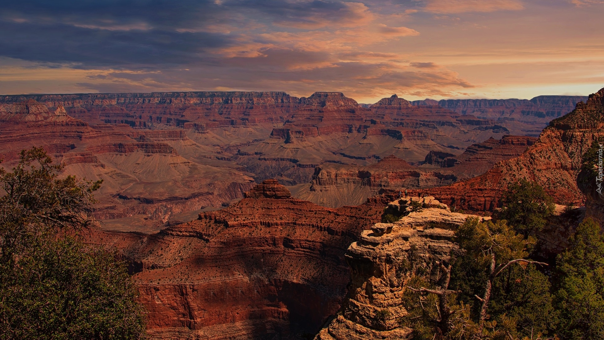 Skały, Kanion, Grand Canyon, Park Narodowy Wielkiego Kanionu, Stan Arizona, Stany Zjednoczone