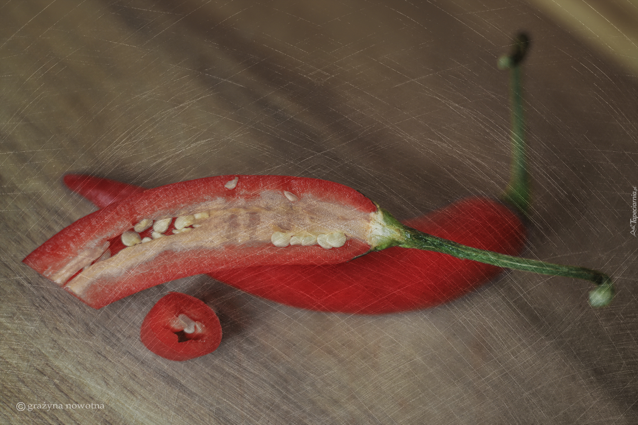 Czerwone, Papryki chili