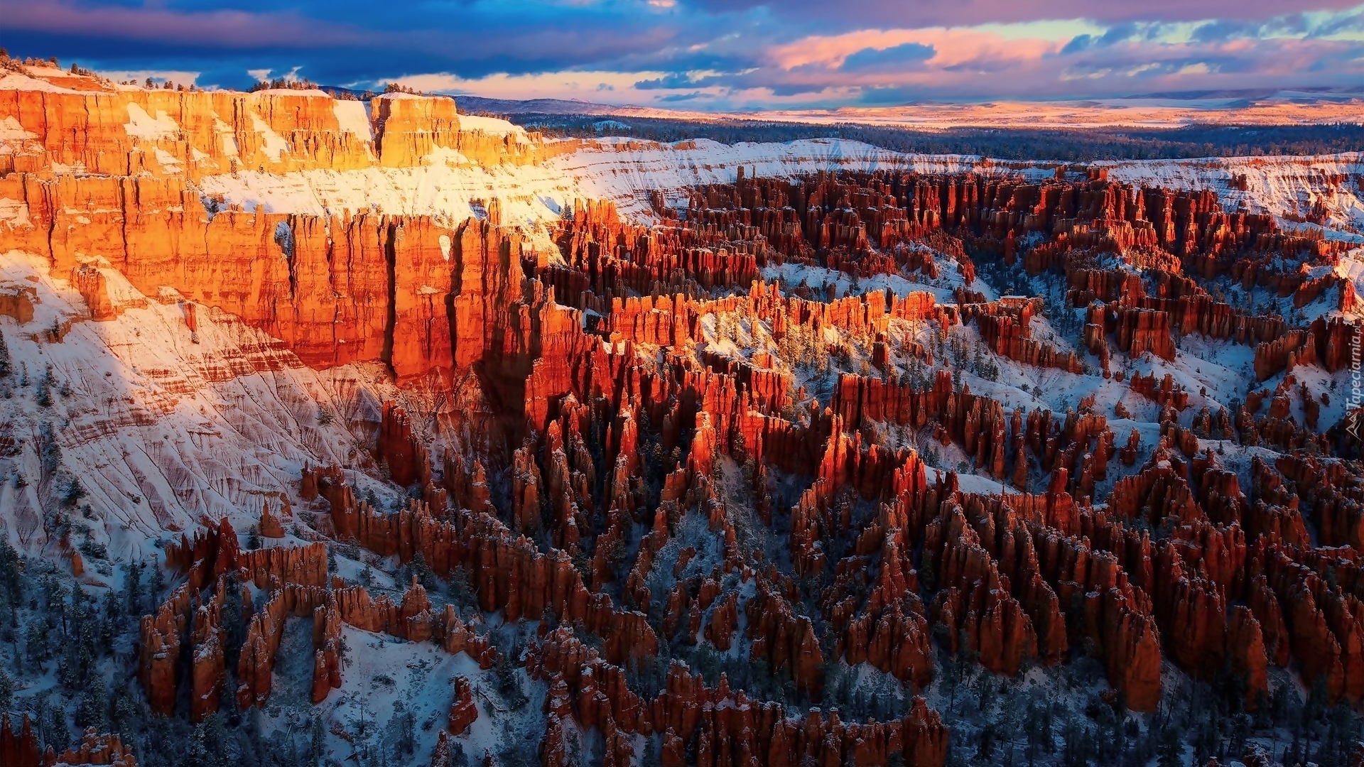 Kanion, Park Narodowy Bryce Canyon, Skały, Stan Utah, Stany Zjednoczone