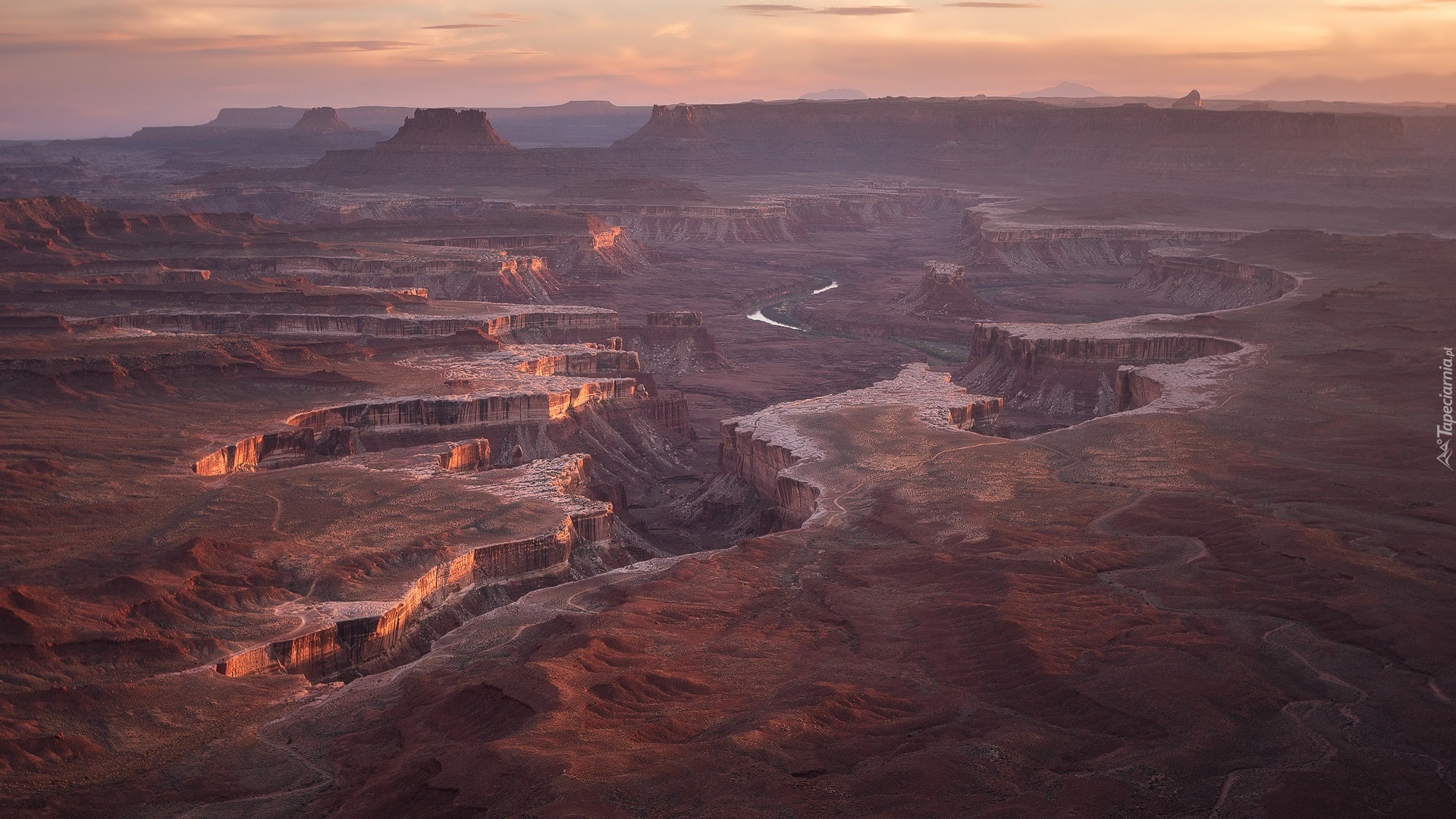 Park Narodowy Canyonlands, Kanion, Skały, Utah, Stany Zjednoczone