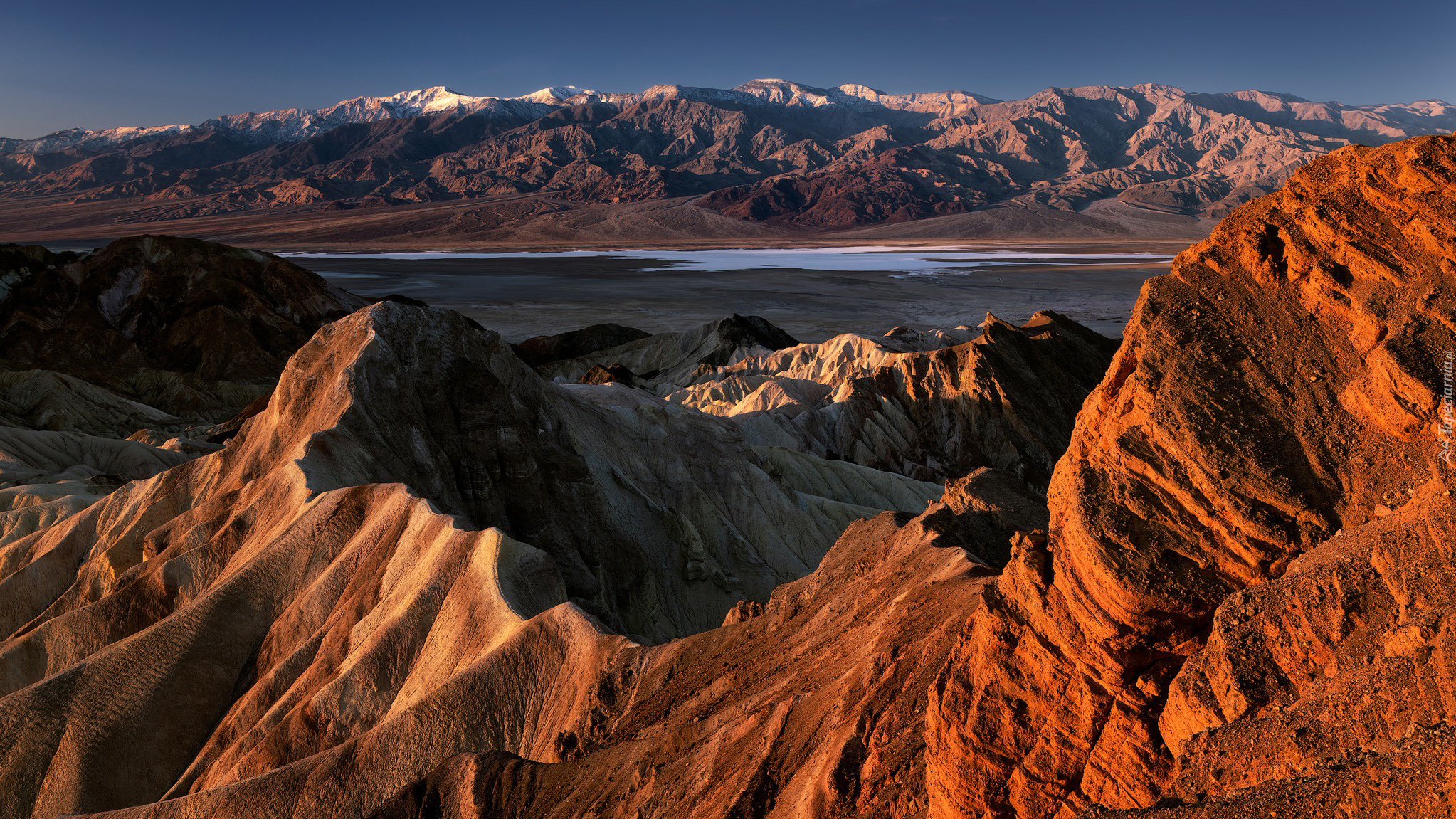 Góry, Skały, Park Narodowy Doliny Śmierci, Park Narodowy Death Valley, Kalifornia, Stany Zjednoczone