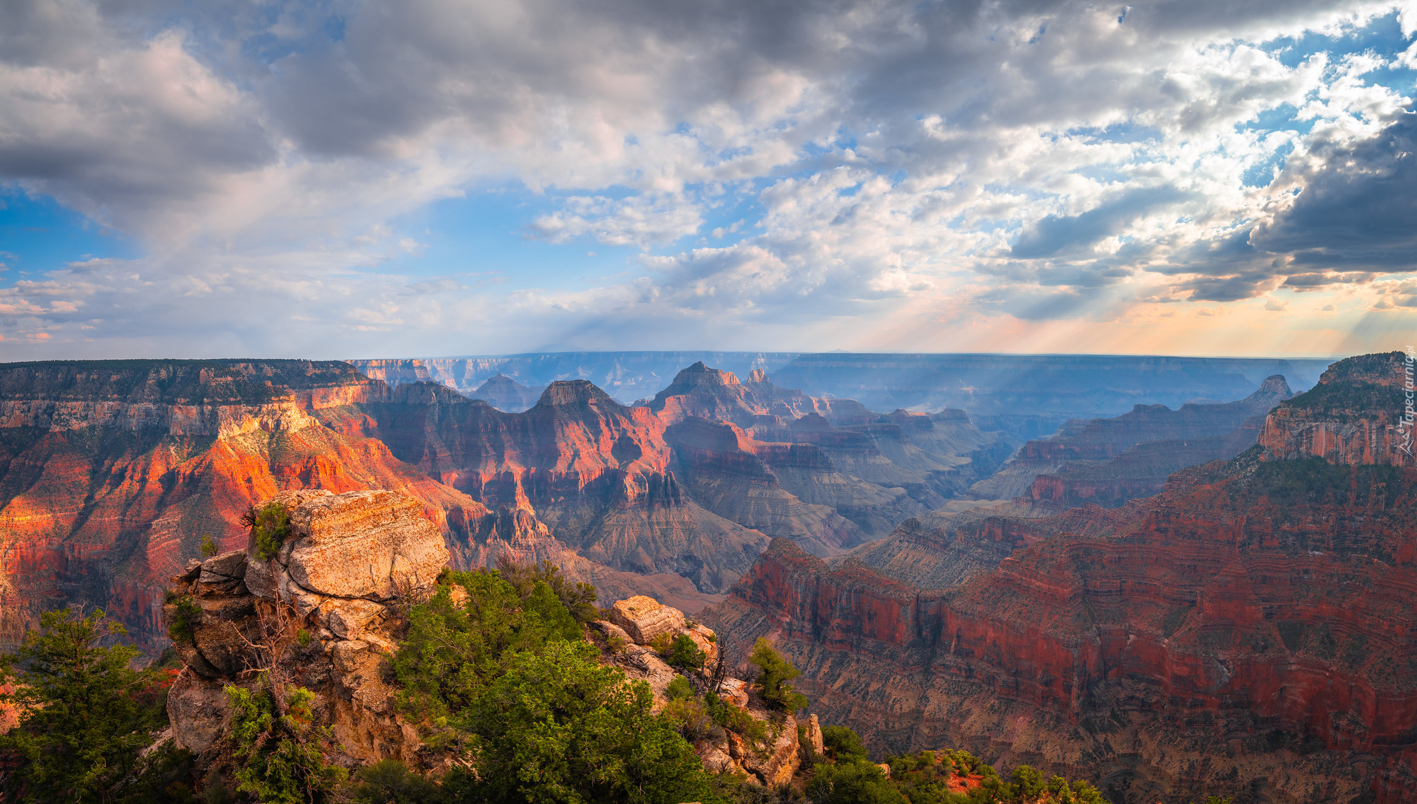 Kanion, Skały, Park Narodowy Grand Canyon, Park Narodowy Wielkiego Kanionu, Stan Arizona, Stany Zjednoczone