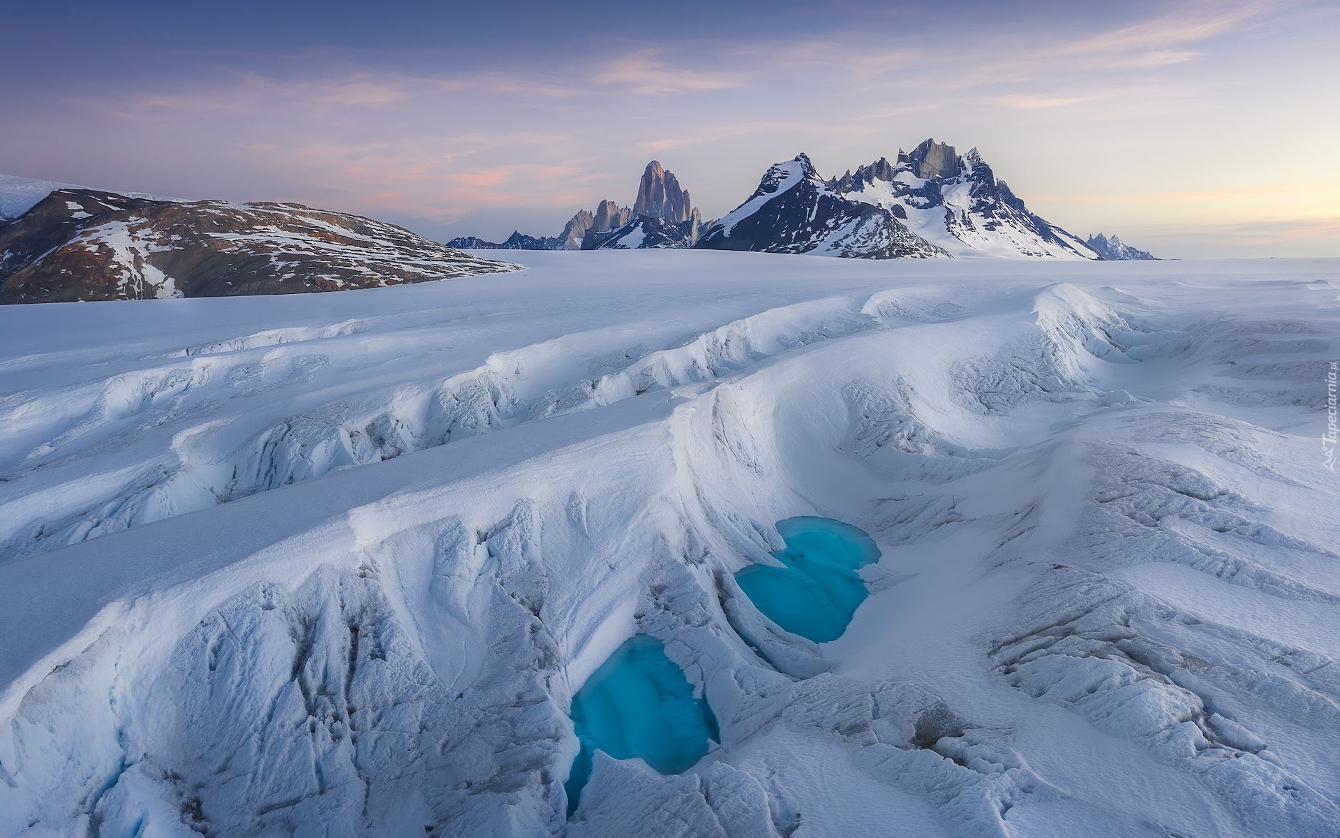 Chile, Patagonia, Zima, Góry, El Chalten