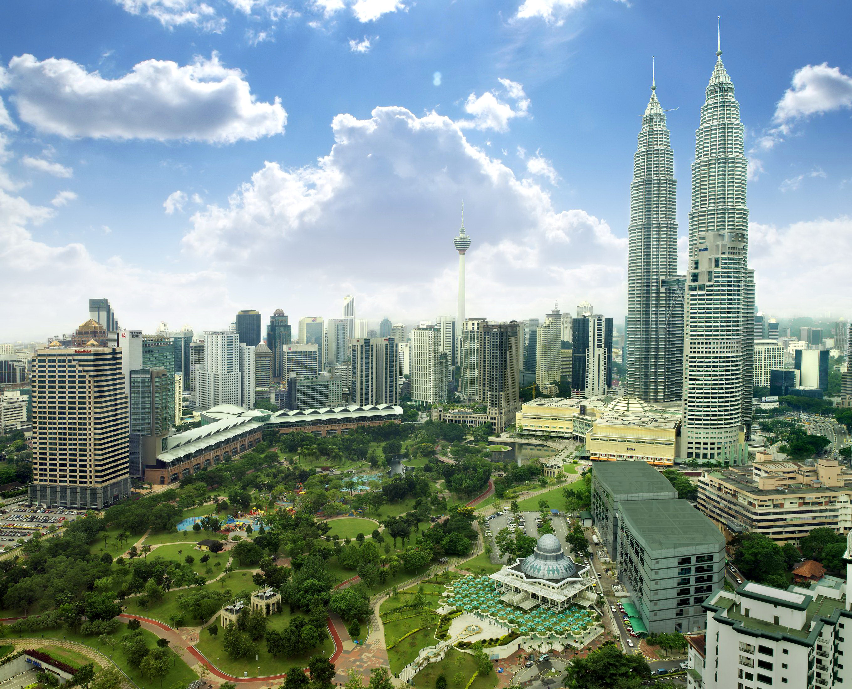 Kuala Lumpur, Malezja, Azja, Wieżowiec, Petronas Towers